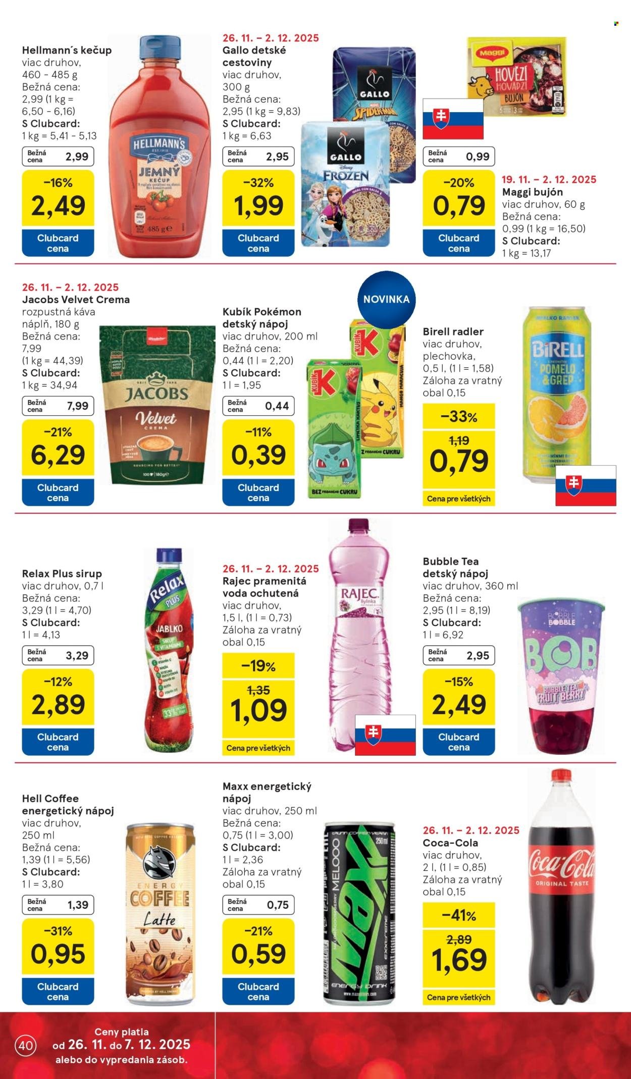 TESCO leták - Od stredy 26.11.2025 (2025-11-26 - 2025-12-02) | 40