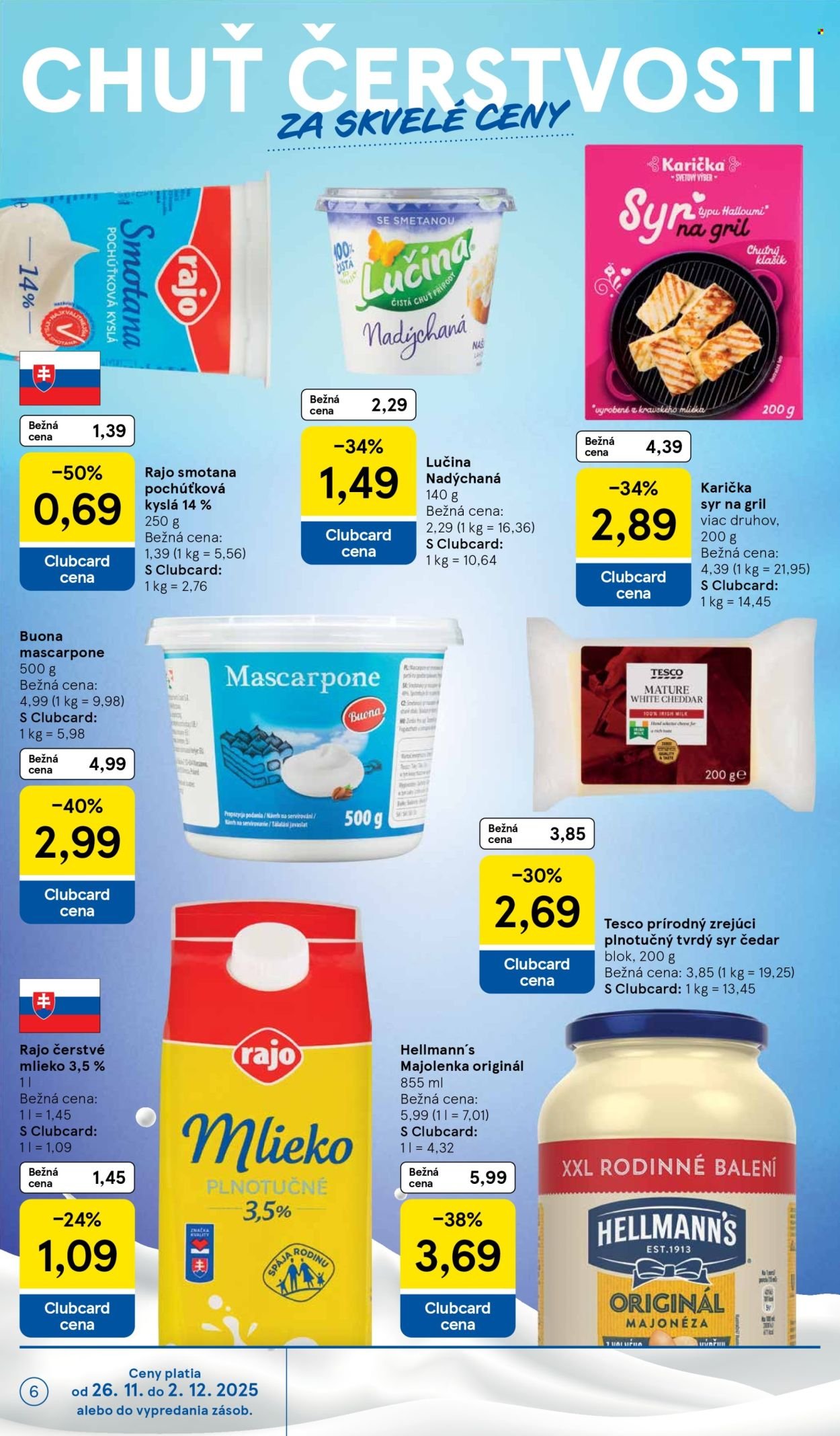 TESCO leták - Od stredy 26.11.2025 (2025-11-26 - 2025-12-02) | 6