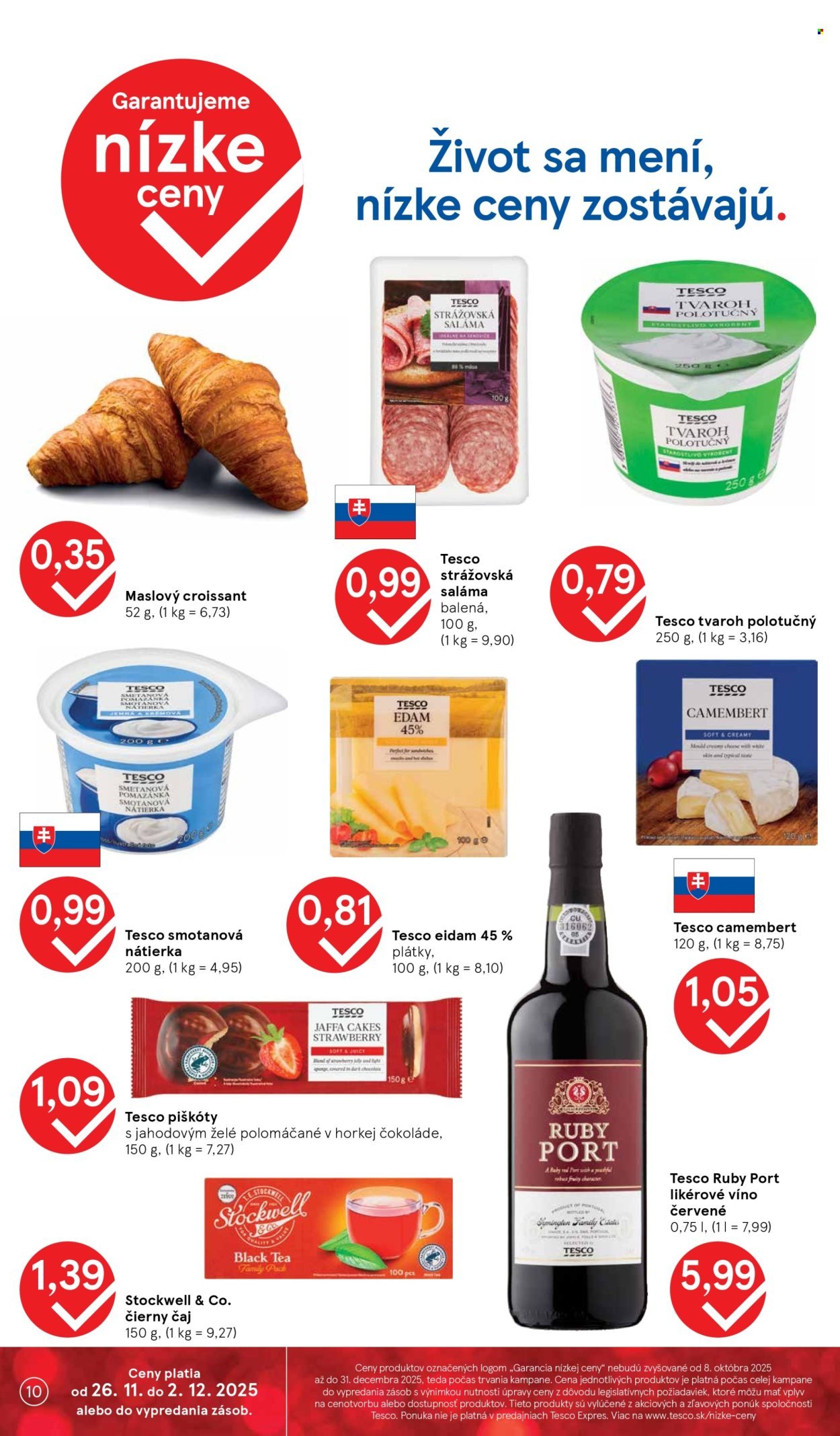 TESCO leták - Od stredy 26.11.2025 (2025-11-26 - 2025-12-02) | 10