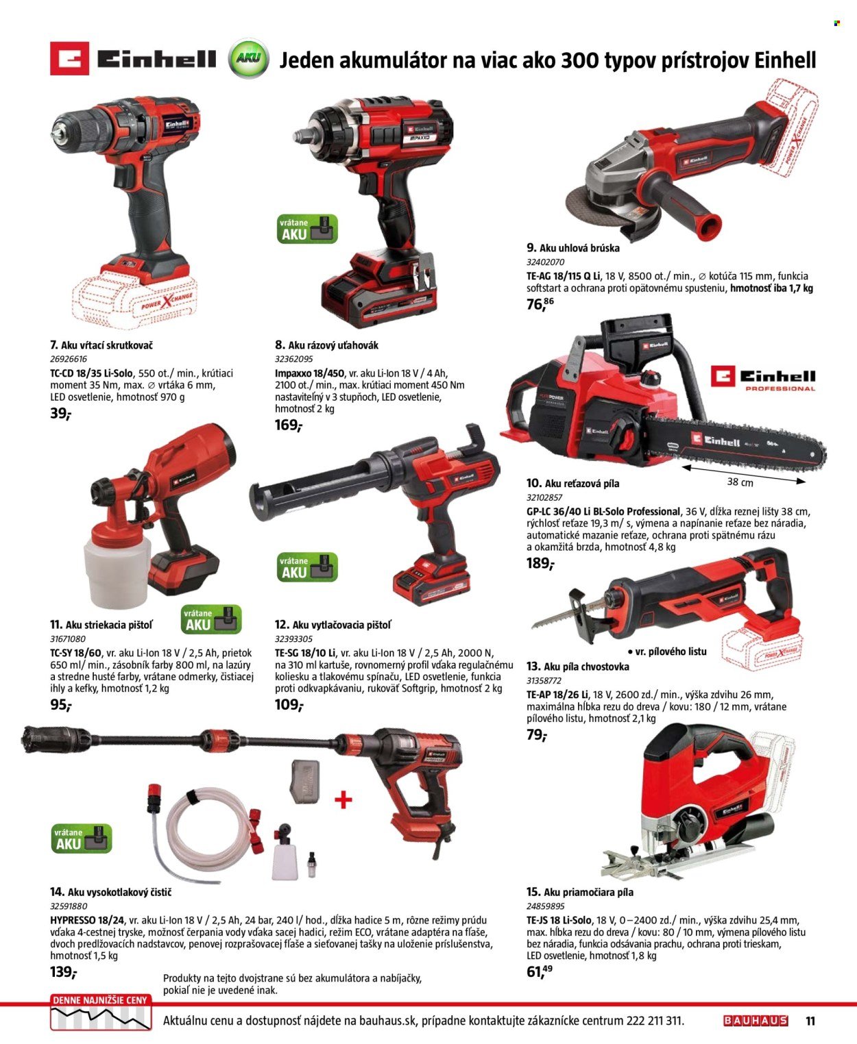BAUHAUS leták - Náradie a dielňa (2025-12-29 - 2026-02-28) | 11