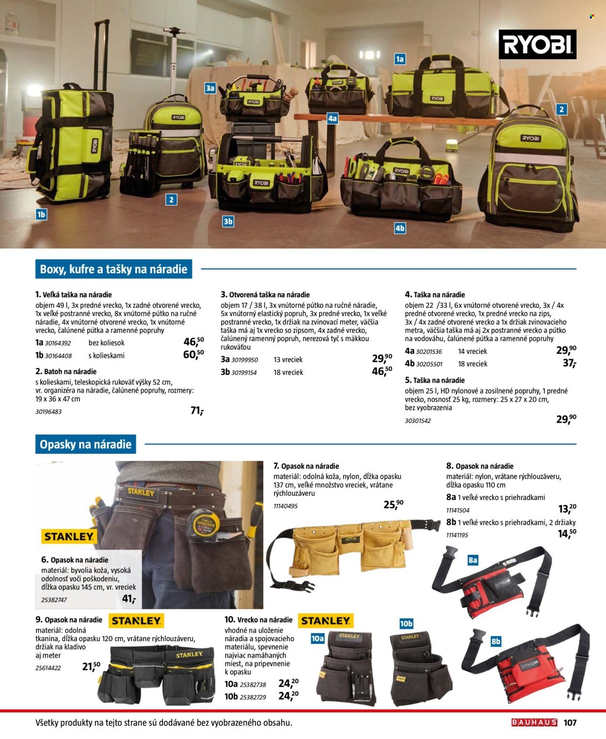 BAUHAUS leták - Náradie a dielňa (2025-12-29 - 2026-02-28) | 107