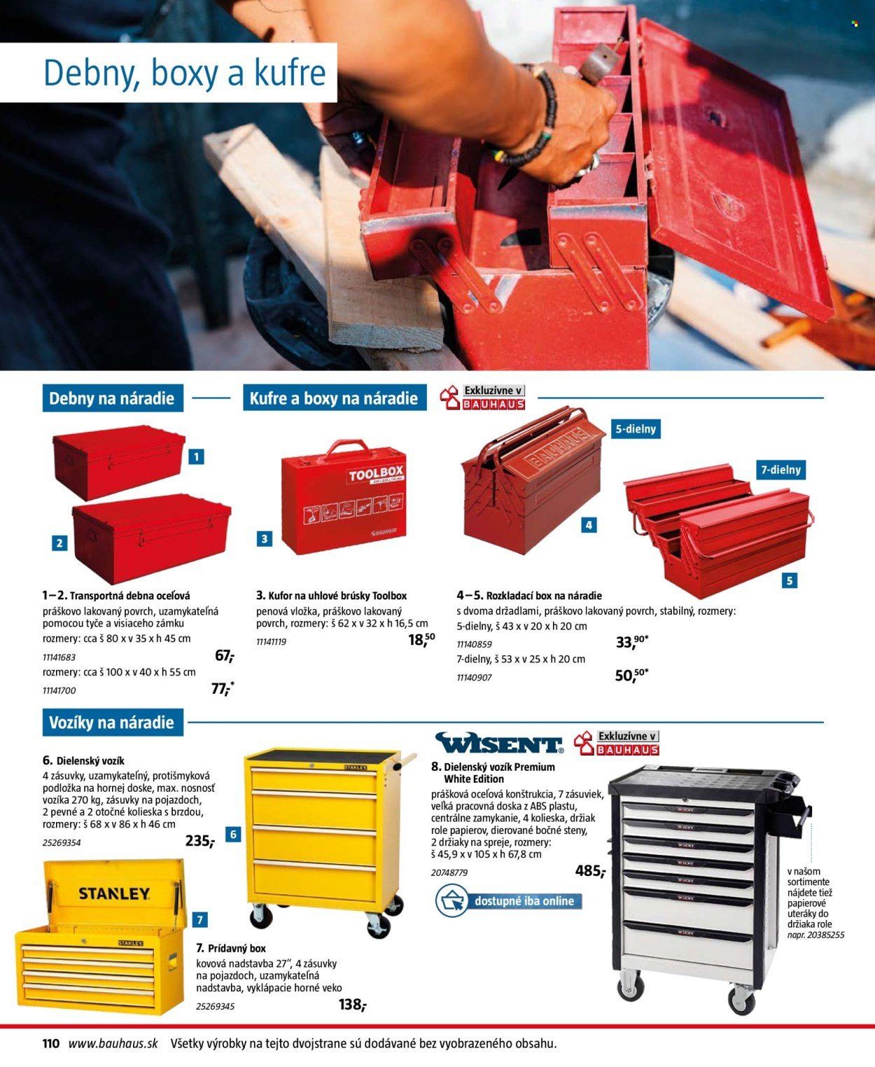 BAUHAUS leták - Náradie a dielňa (2025-12-29 - 2026-02-28) | 110