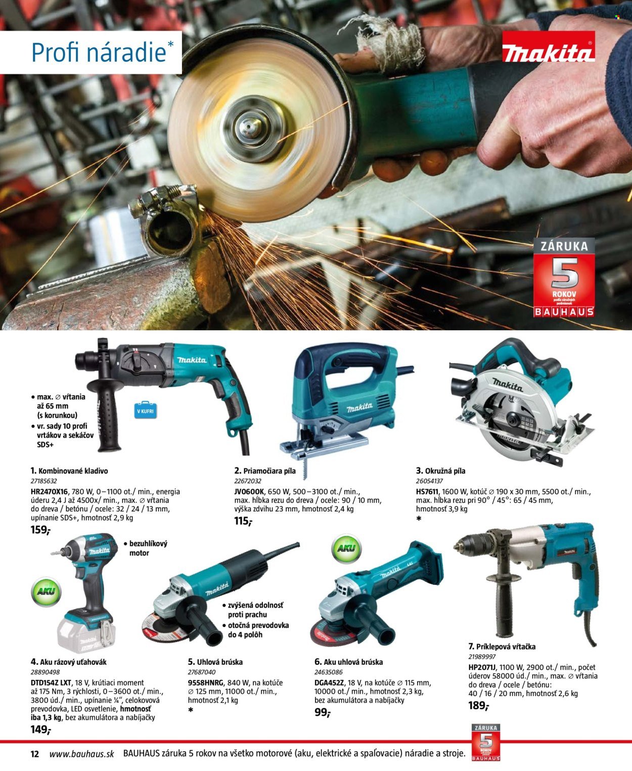 BAUHAUS leták - Náradie a dielňa (2025-12-29 - 2026-02-28) | 12