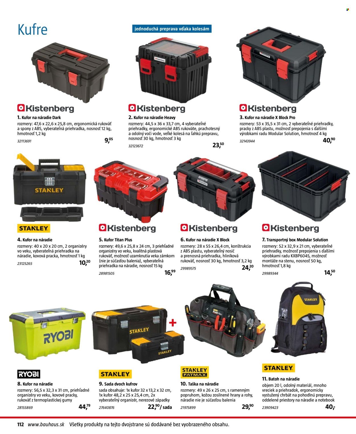 BAUHAUS leták - Náradie a dielňa (2025-12-29 - 2026-02-28) | 112