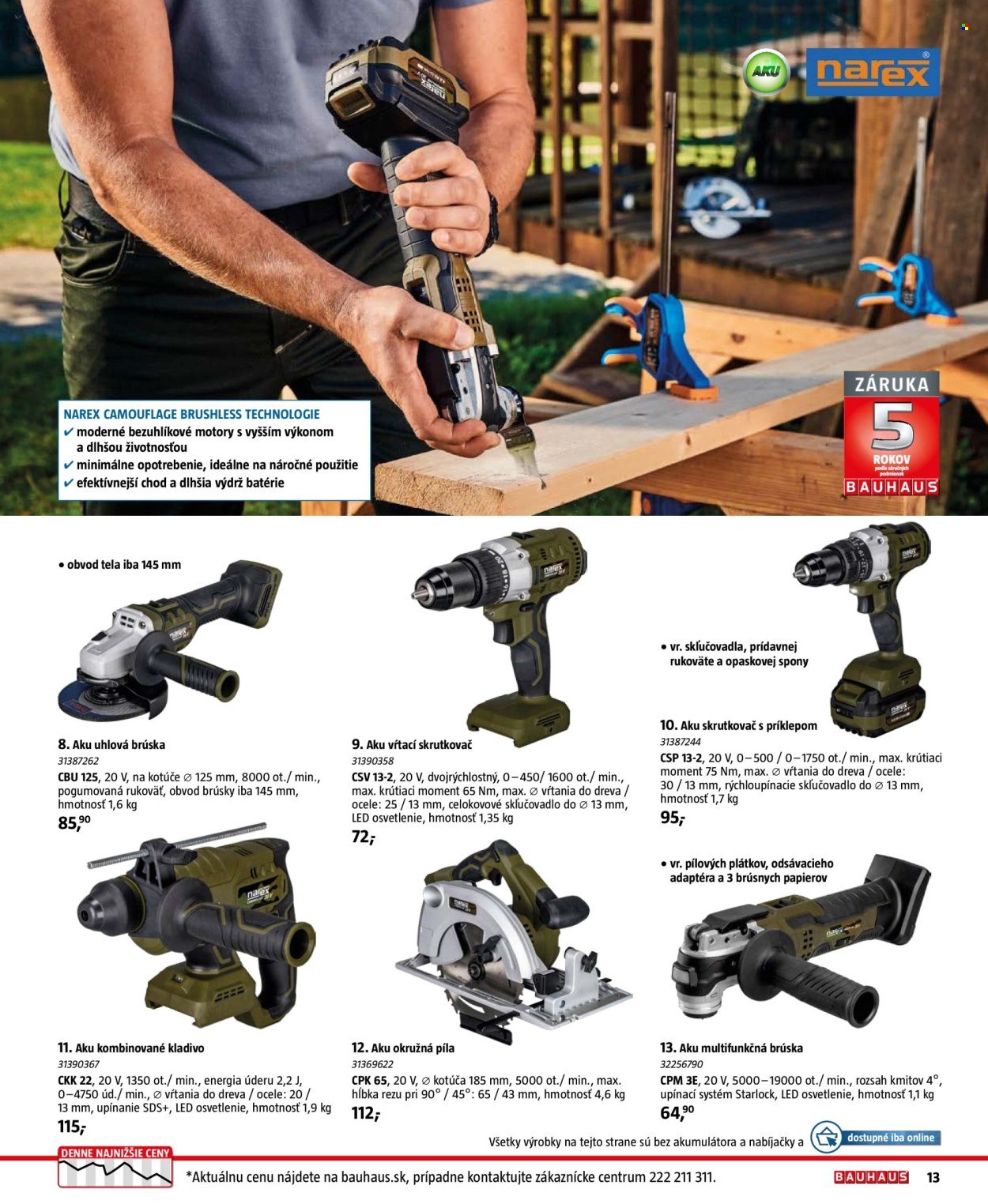 BAUHAUS leták - Náradie a dielňa (2025-12-29 - 2026-02-28) | 13