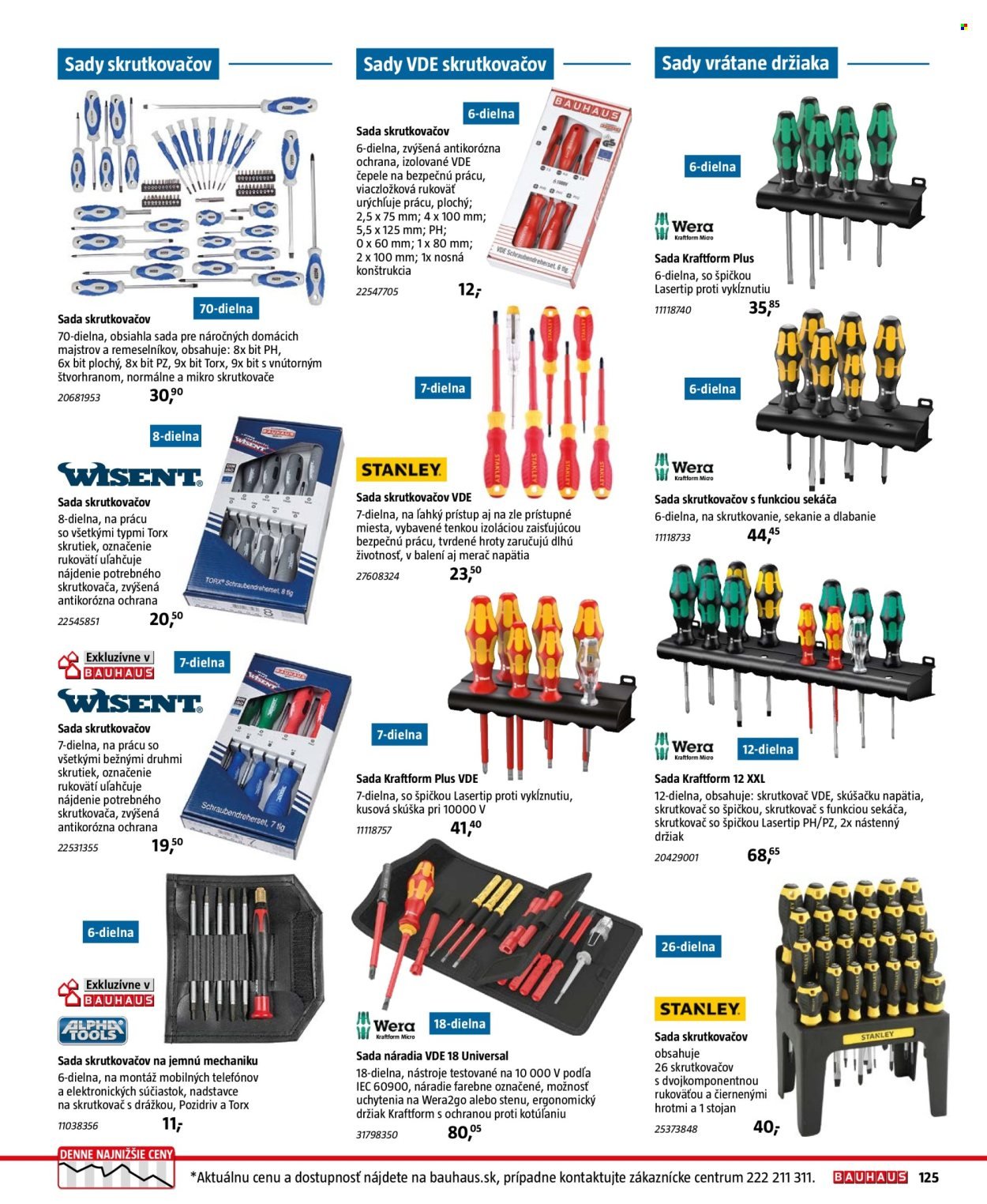 BAUHAUS leták - Náradie a dielňa (2025-12-29 - 2026-02-28) | 125
