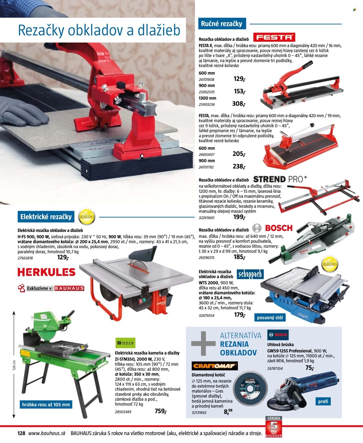 BAUHAUS leták - Náradie a dielňa (2025-12-29 - 2026-02-28) | 128