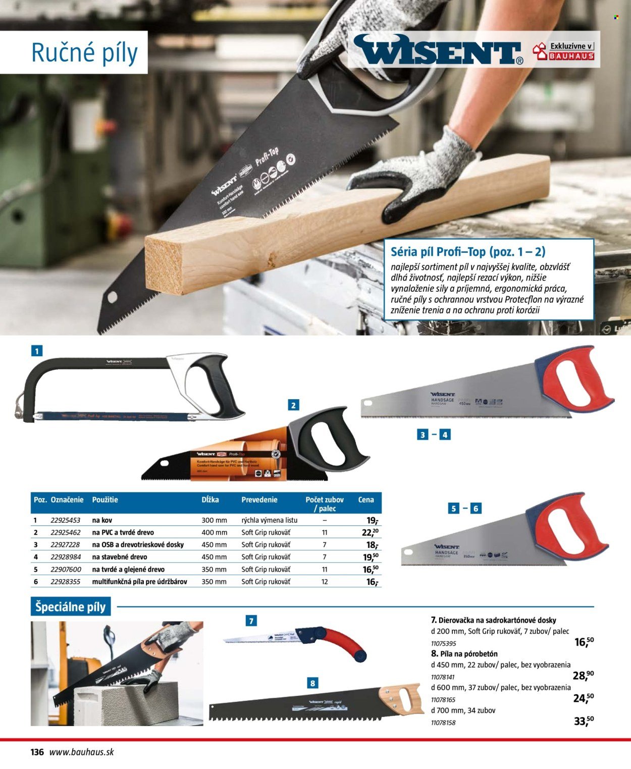 BAUHAUS leták - Náradie a dielňa (2025-12-29 - 2026-02-28) | 136