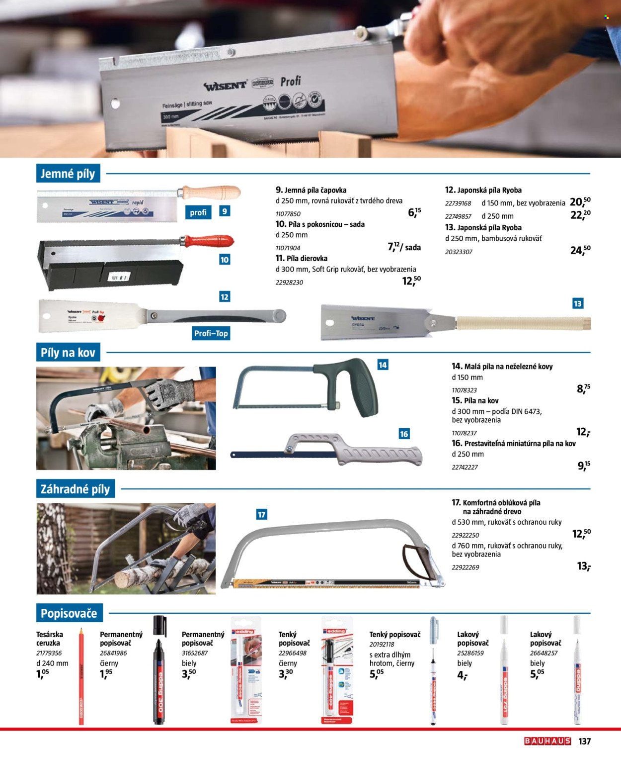 BAUHAUS leták - Náradie a dielňa (2025-12-29 - 2026-02-28) | 137