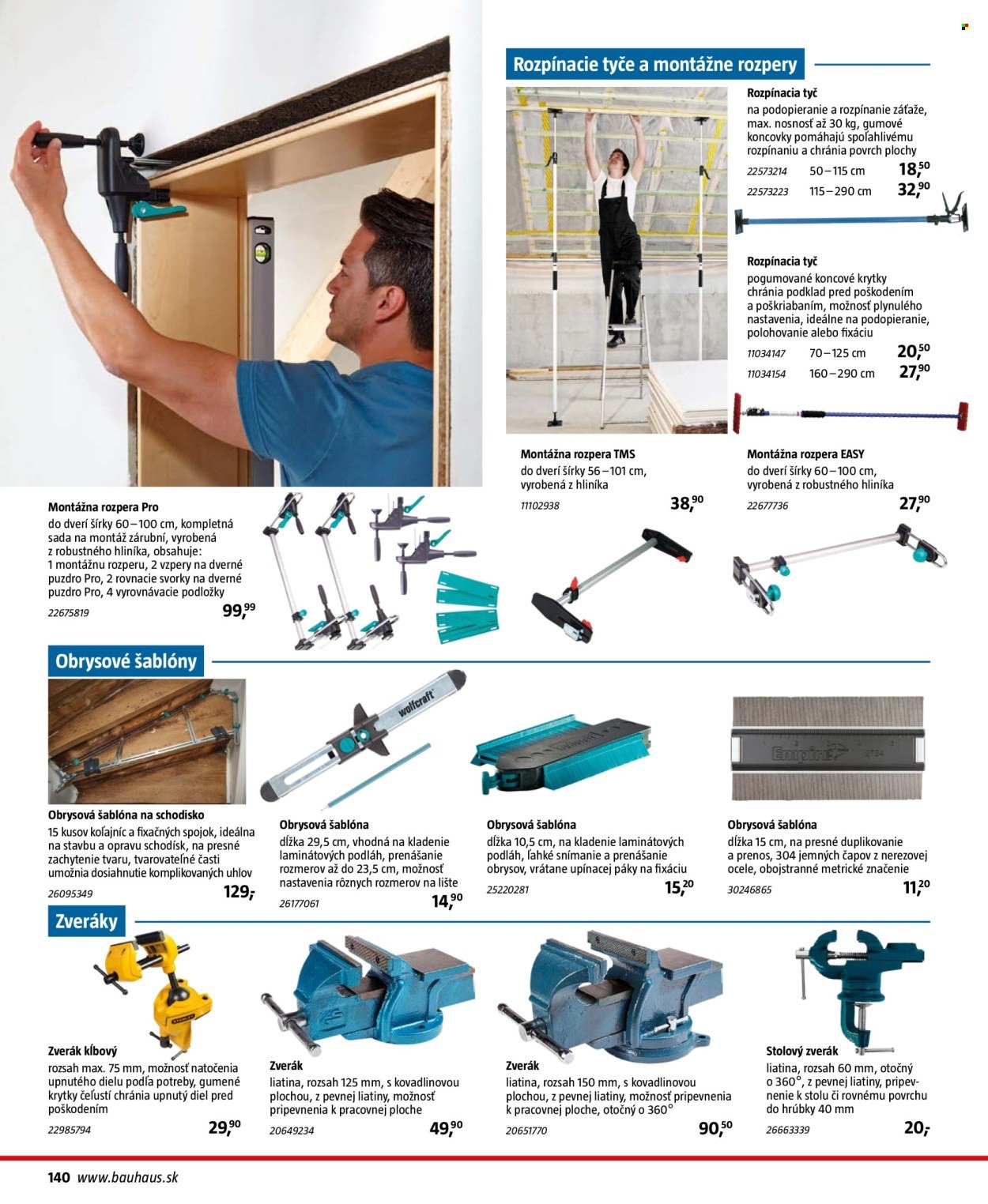 BAUHAUS leták - Náradie a dielňa (2025-12-29 - 2026-02-28) | 140