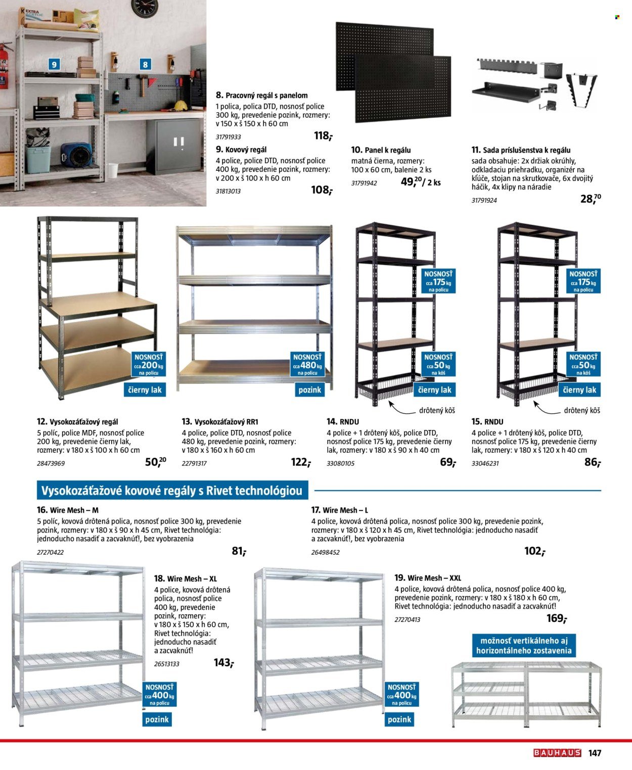 BAUHAUS leták - Náradie a dielňa (2025-12-29 - 2026-02-28) | 147