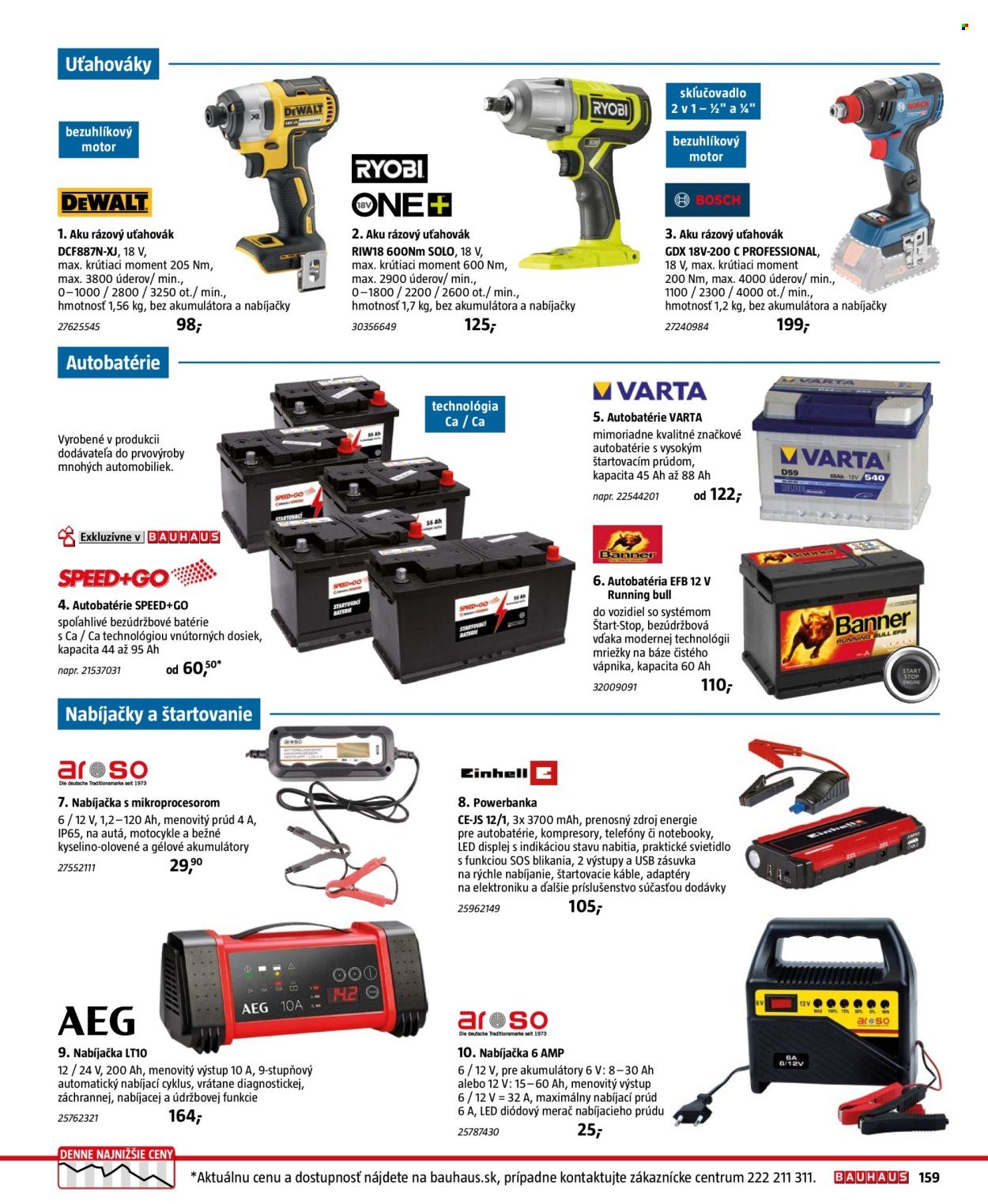 BAUHAUS leták - Náradie a dielňa (2025-12-29 - 2026-02-28) | 159