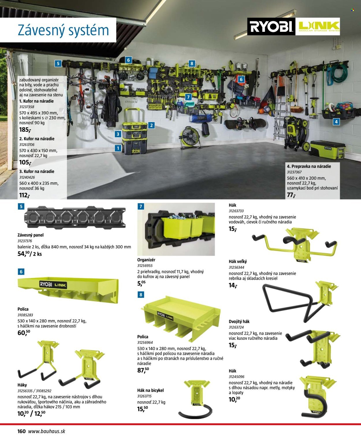 BAUHAUS leták - Náradie a dielňa (2025-12-29 - 2026-02-28) | 160