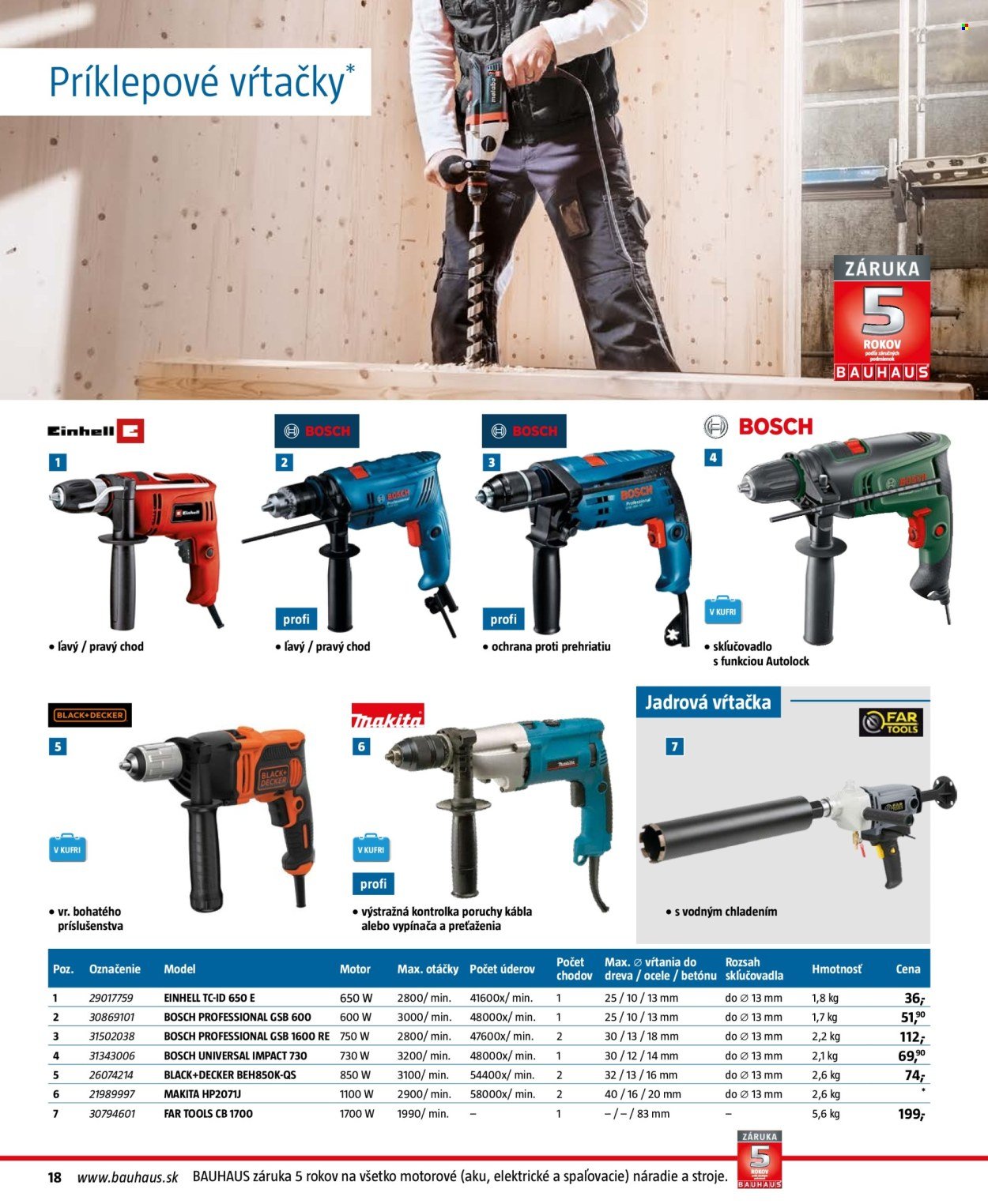BAUHAUS leták - Náradie a dielňa (2025-12-29 - 2026-02-28) | 18