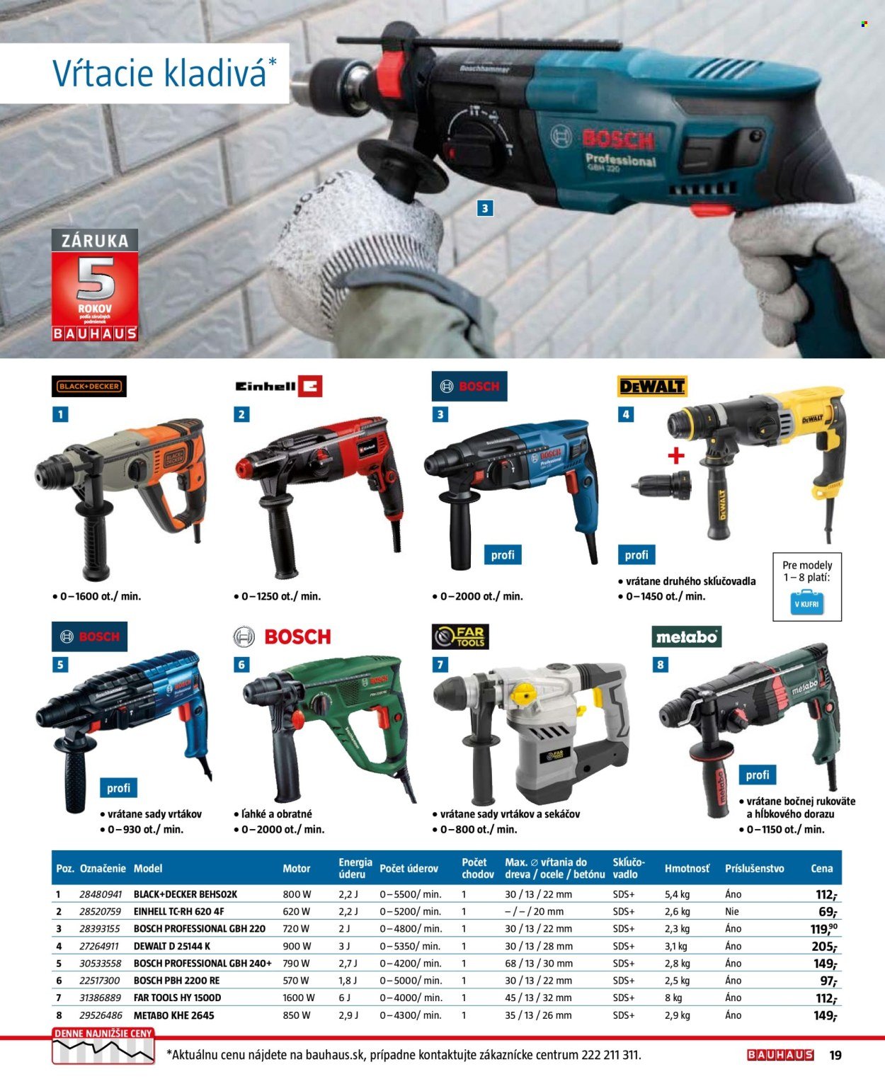 BAUHAUS leták - Náradie a dielňa (2025-12-29 - 2026-02-28) | 19