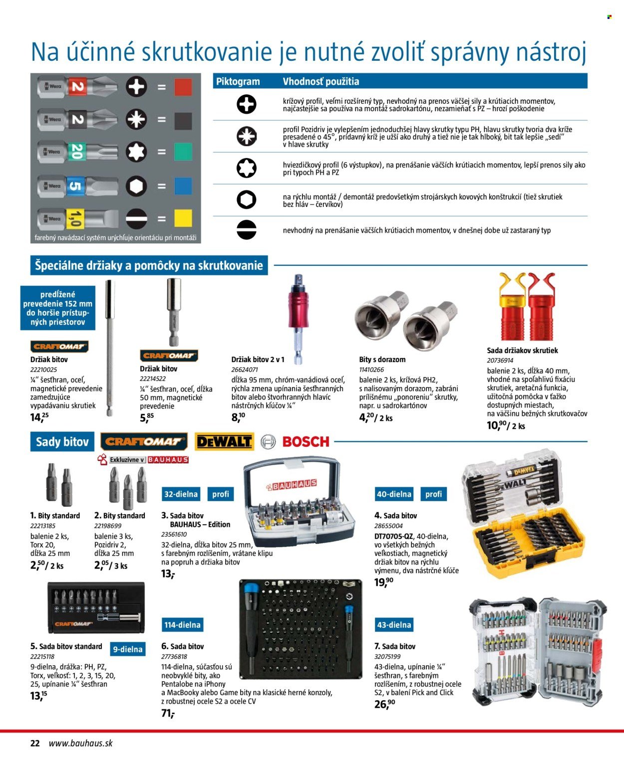 BAUHAUS leták - Náradie a dielňa (2025-12-29 - 2026-02-28) | 22