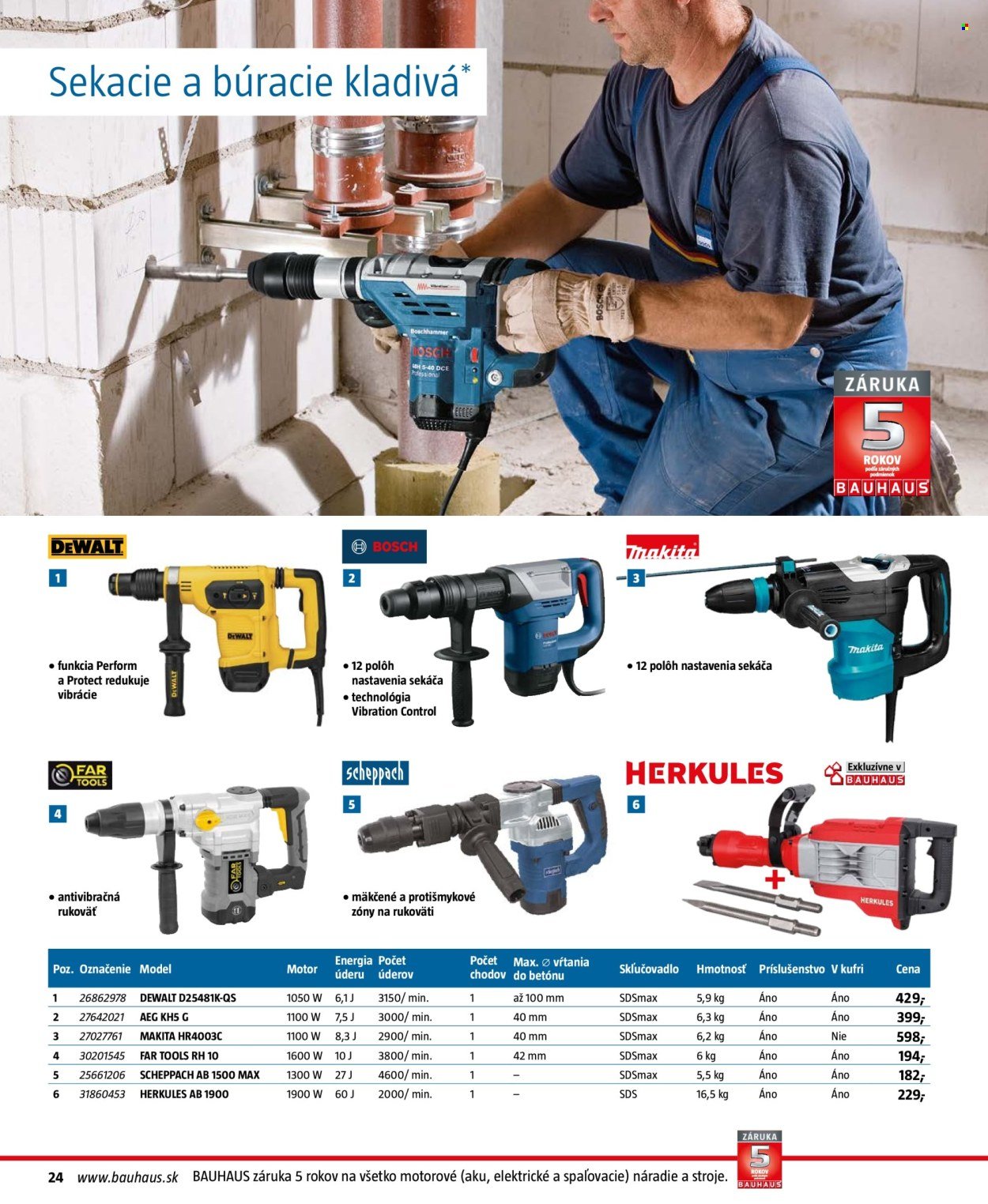 BAUHAUS leták - Náradie a dielňa (2025-12-29 - 2026-02-28) | 24