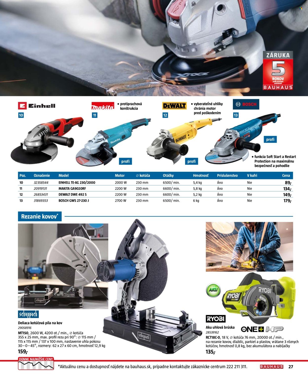 BAUHAUS leták - Náradie a dielňa (2025-12-29 - 2026-02-28) | 27