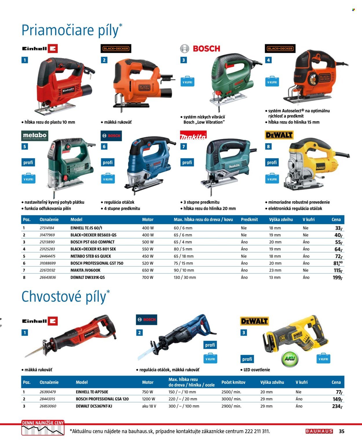 BAUHAUS leták - Náradie a dielňa (2025-12-29 - 2026-02-28) | 35