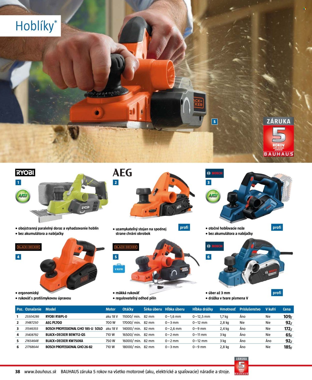 BAUHAUS leták - Náradie a dielňa (2025-12-29 - 2026-02-28) | 38