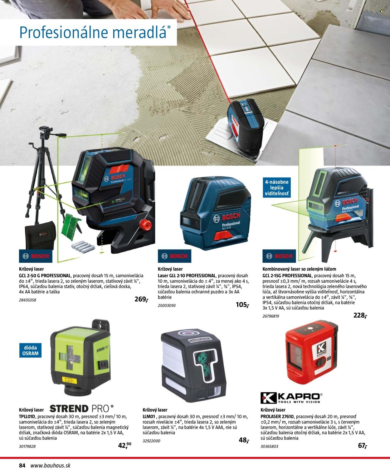 BAUHAUS leták - Náradie a dielňa (2025-12-29 - 2026-02-28) | 84