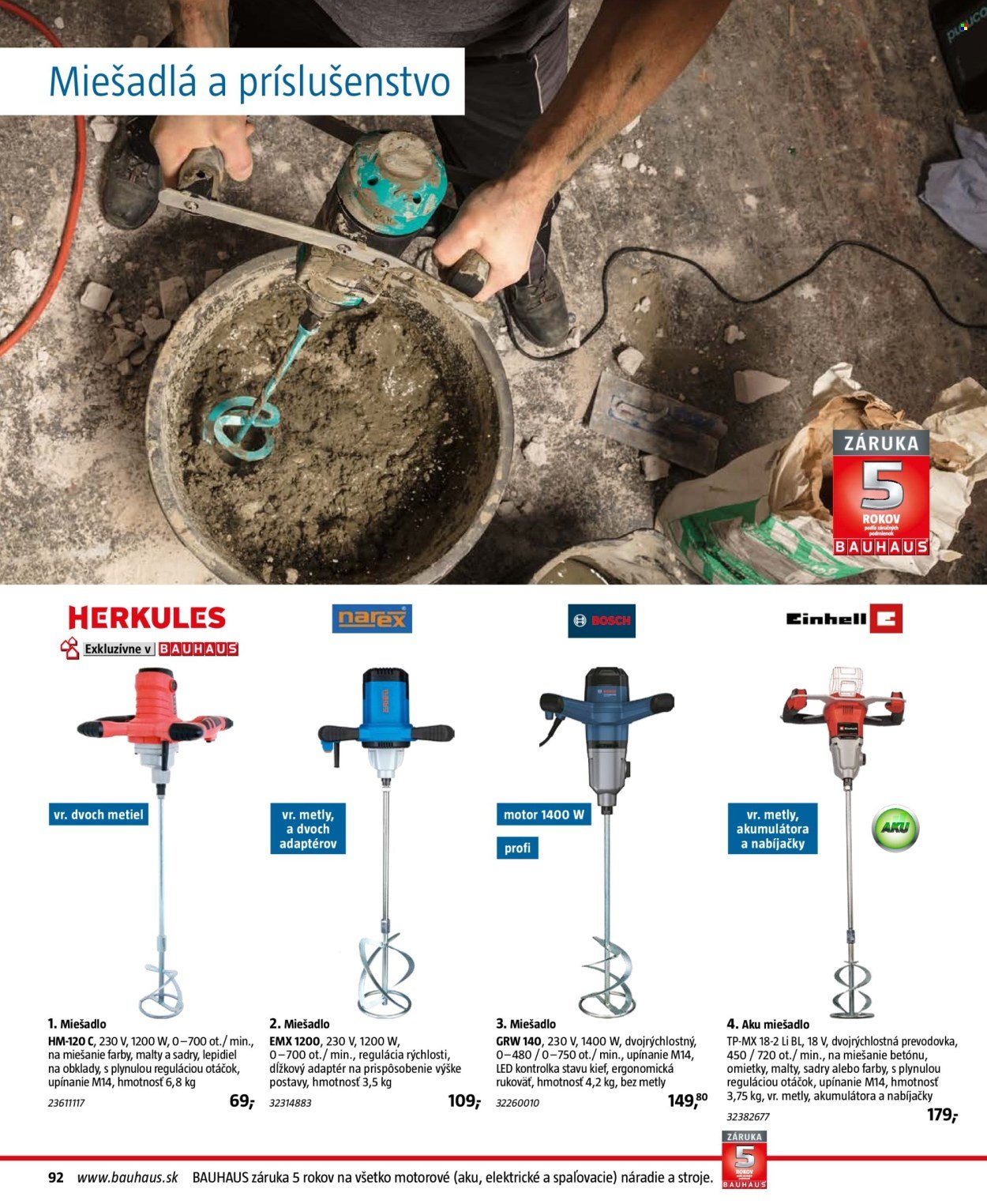 BAUHAUS leták - Náradie a dielňa (2025-12-29 - 2026-02-28) | 92