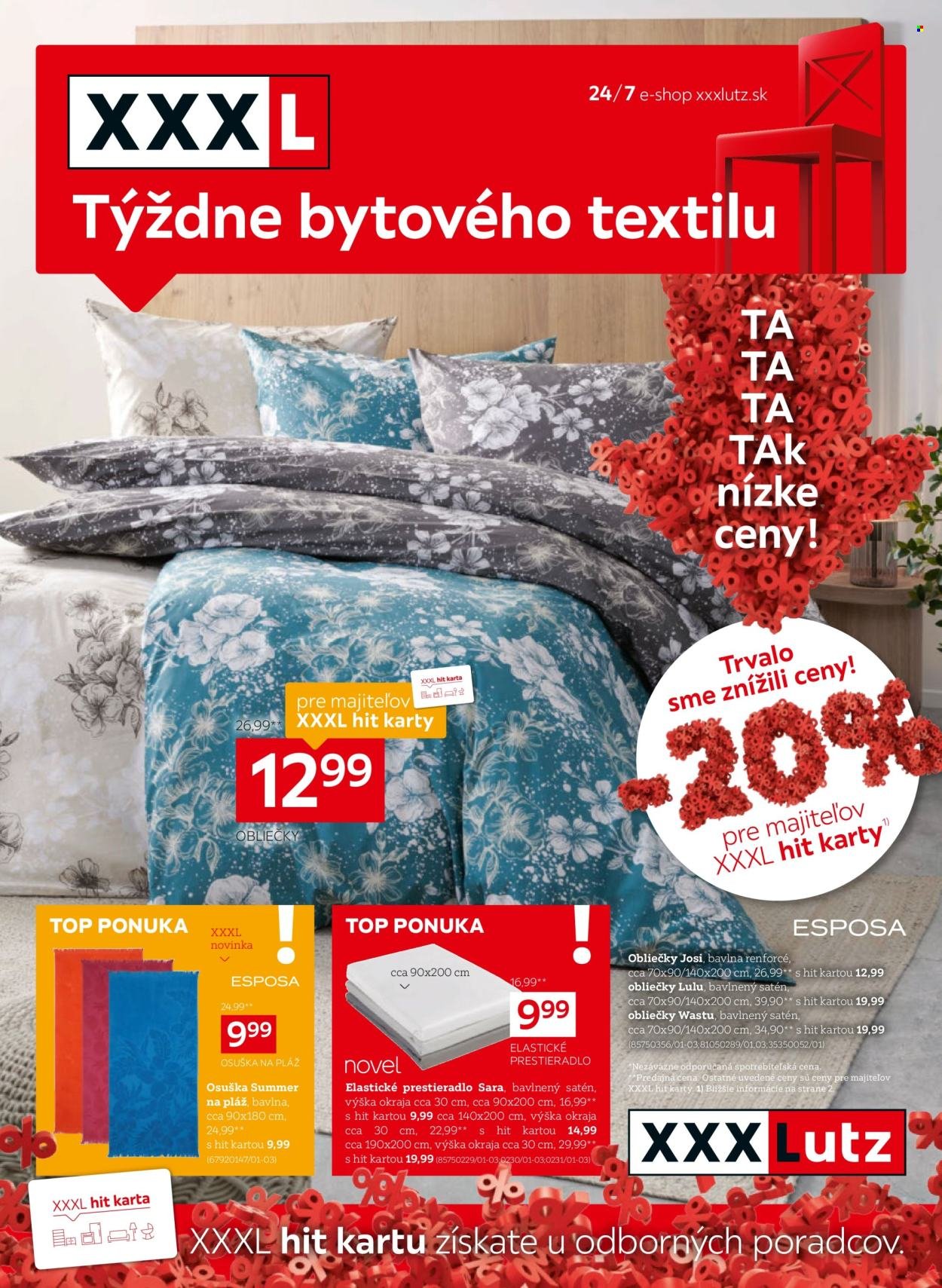 XXXLUTZ leták - Týždne bytového bývania (2025-07-28 - 2025-08-24) | 1