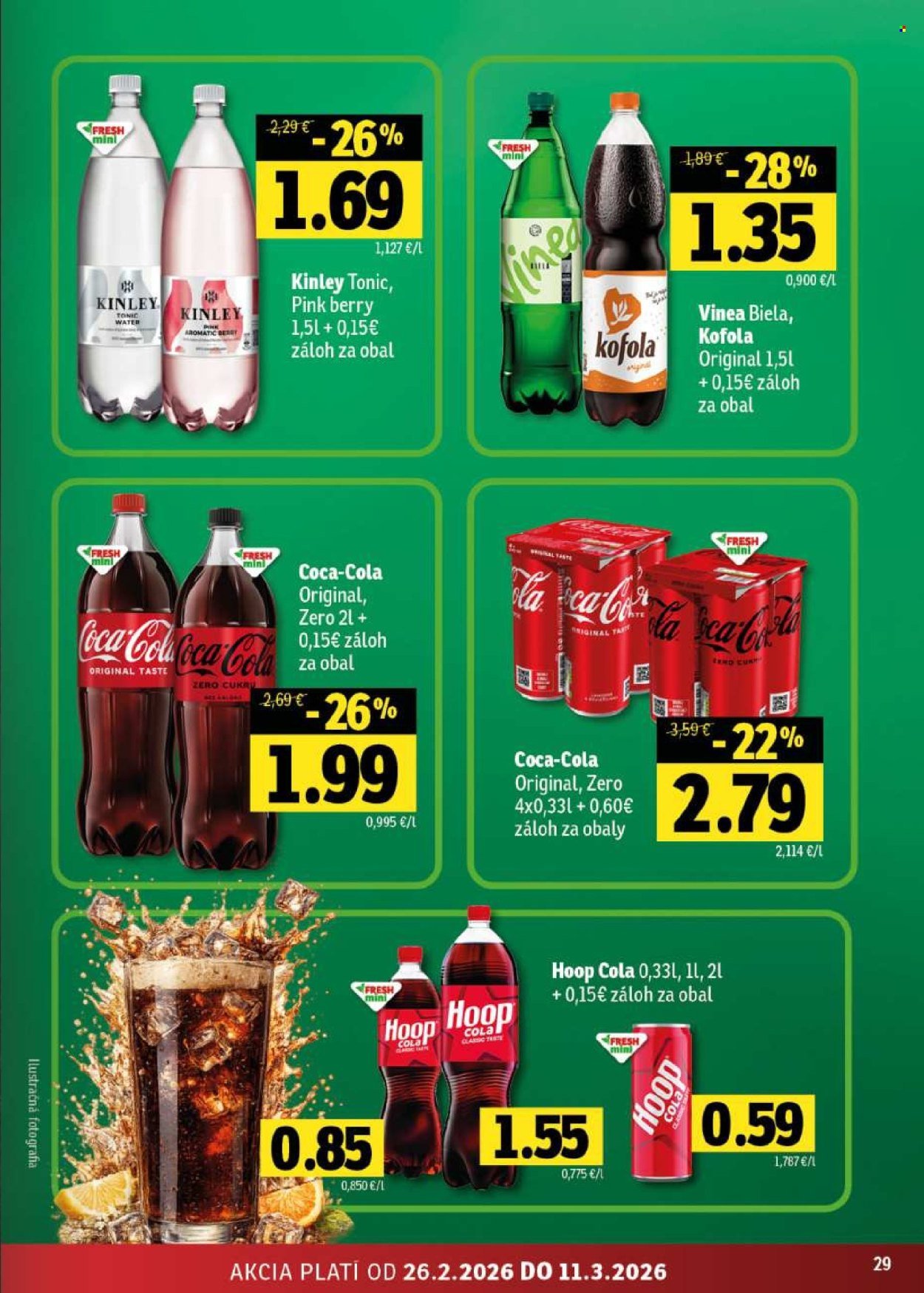 FRESH leták - Stredné a západné Slovensko (2026-02-26 - 2026-03-11) | 29