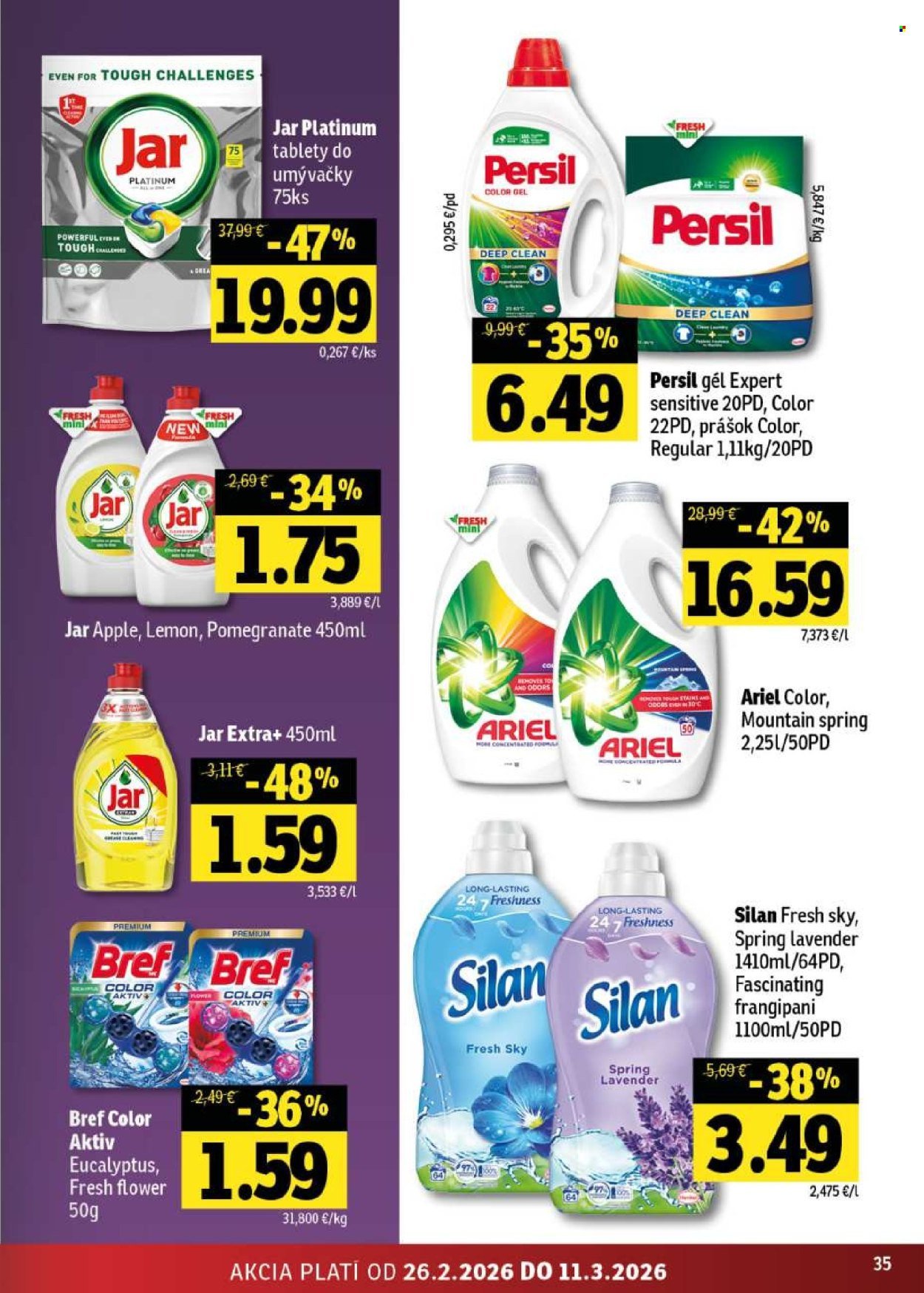 FRESH leták - Stredné a západné Slovensko (2026-02-26 - 2026-03-11) | 35