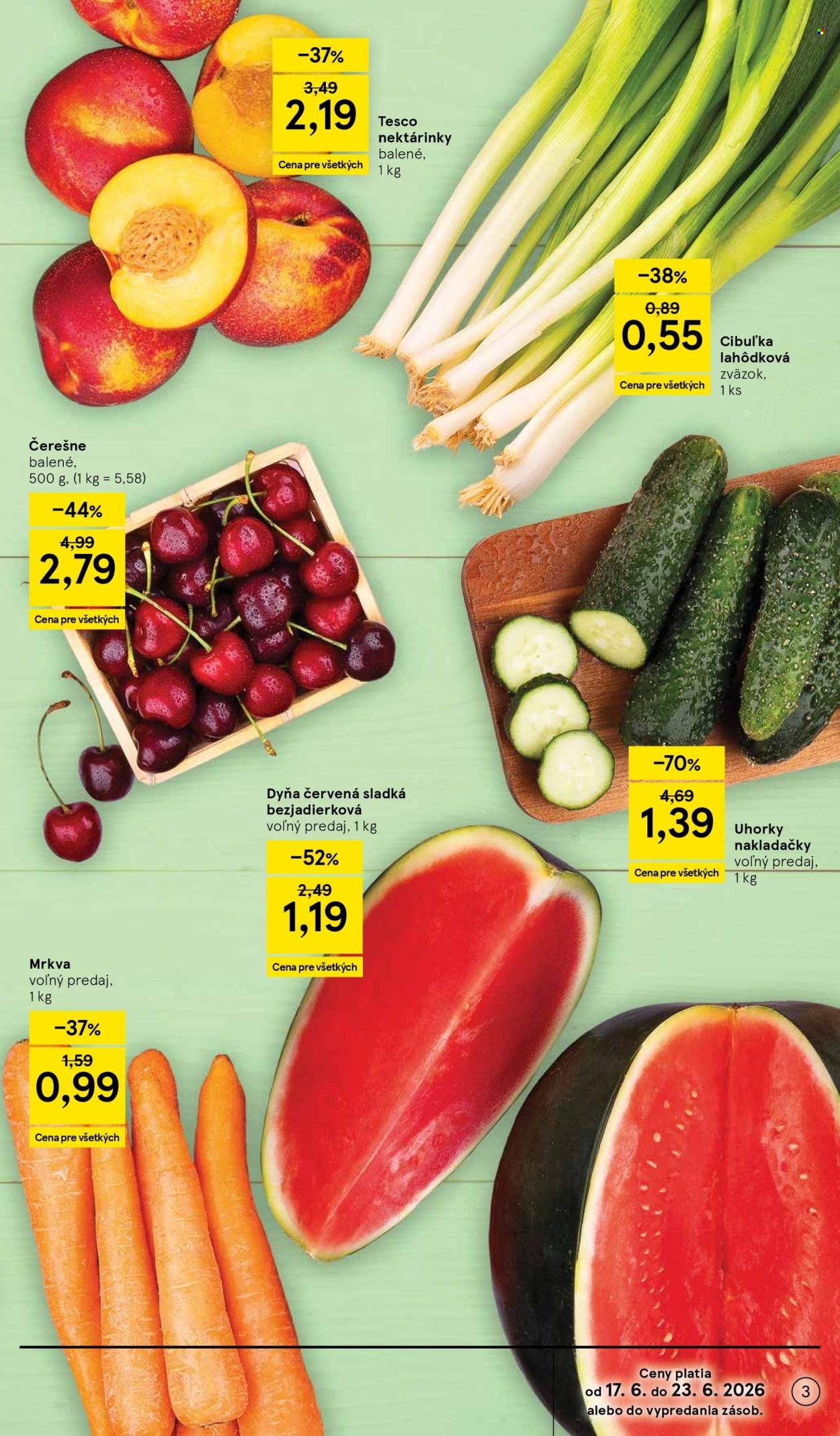 TESCO leták - Od stredy 17.6.2026