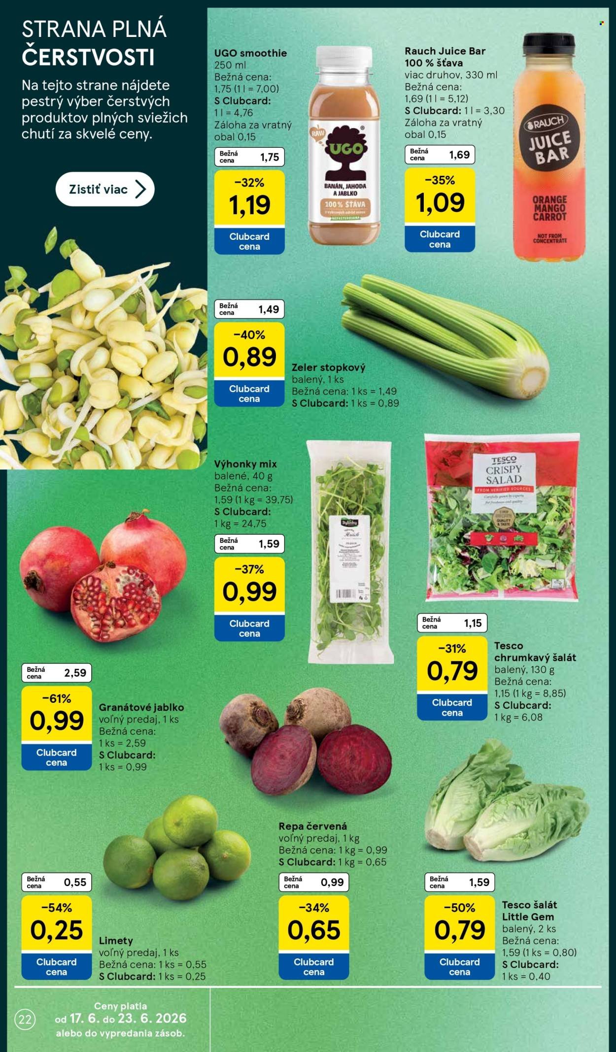 TESCO leták - Od stredy 17.6.2026