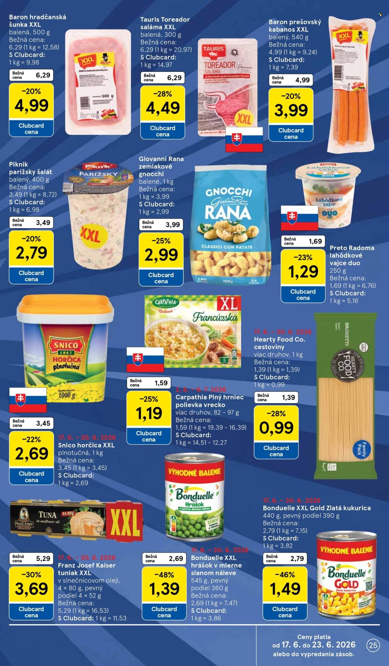 TESCO leták - Od stredy 17.6.2026