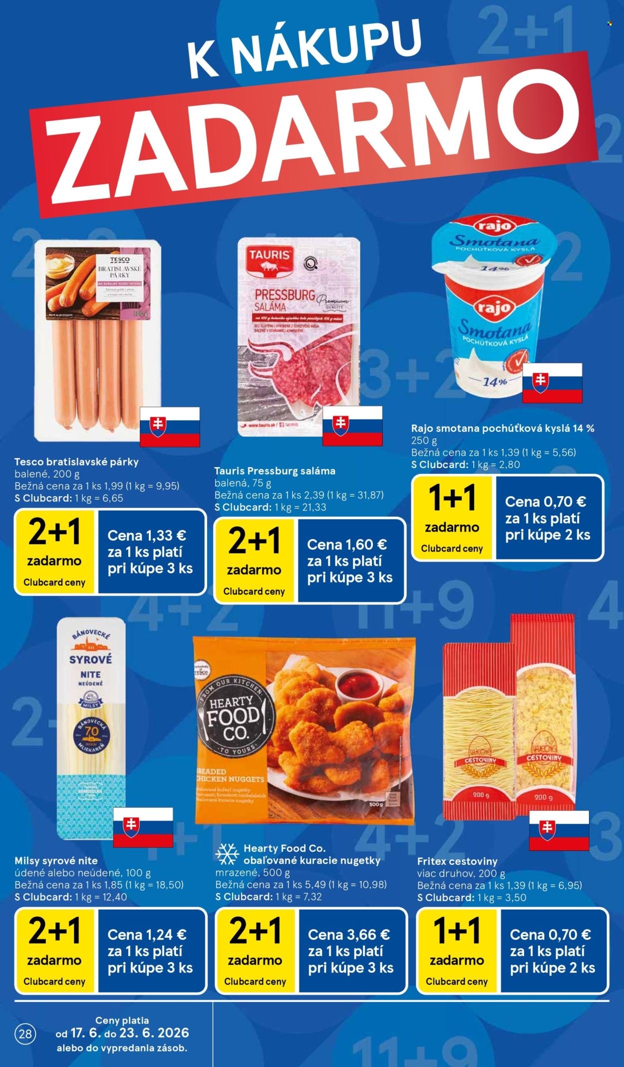 TESCO leták - Od stredy 17.6.2026
