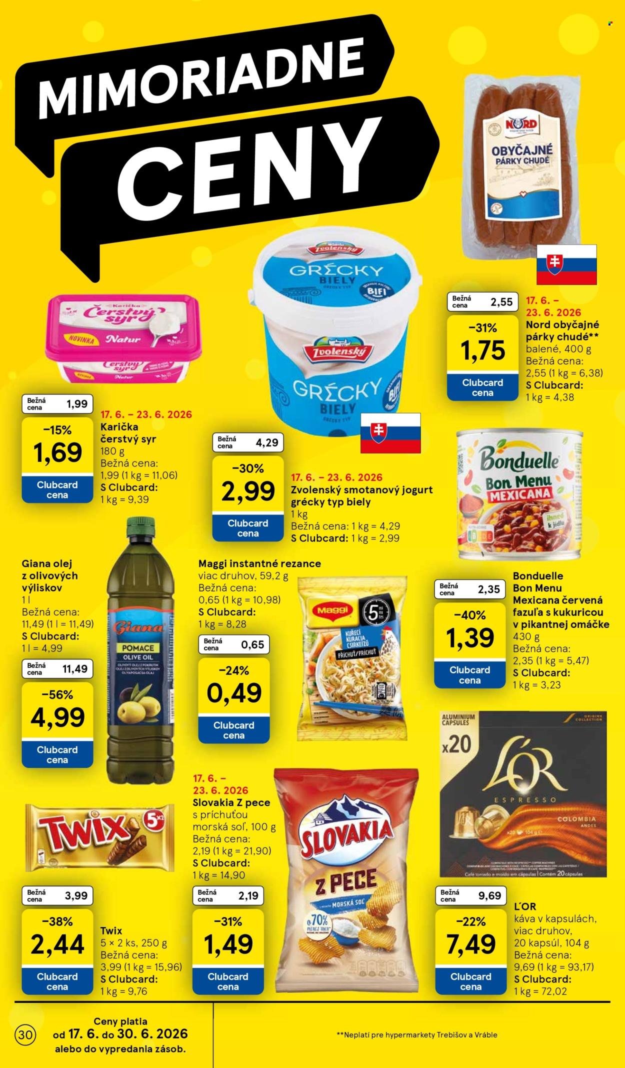 TESCO leták - Od stredy 17.6.2026
