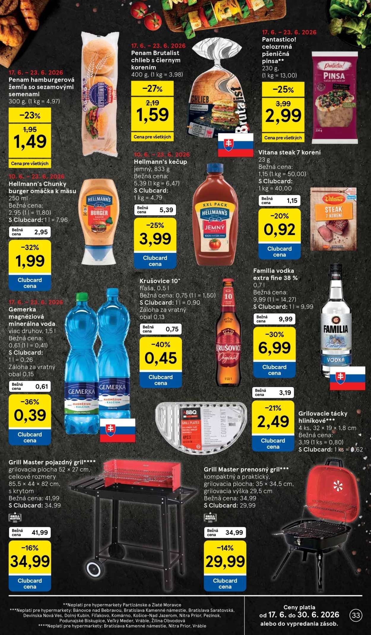 TESCO leták - Od stredy 17.6.2026