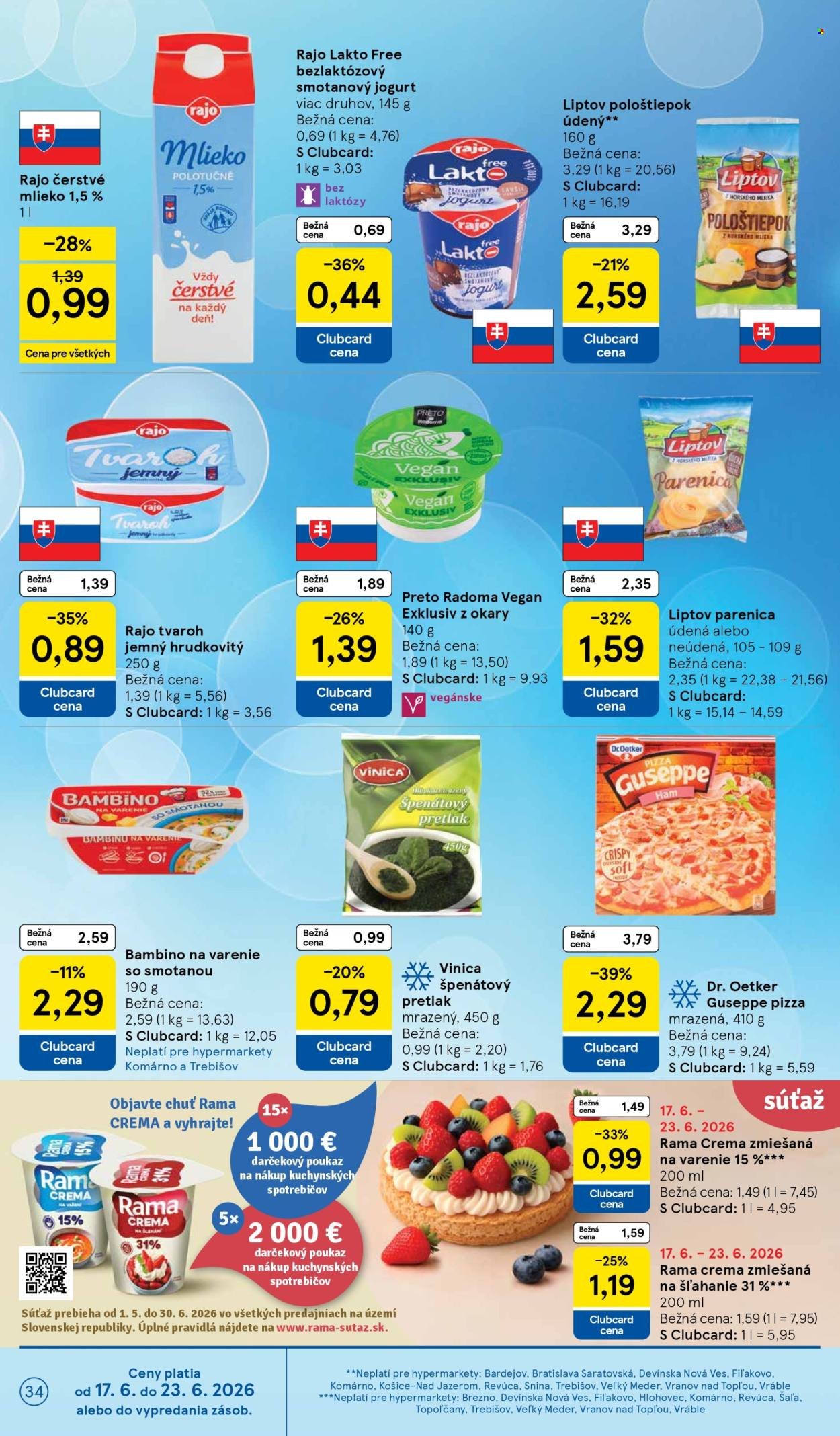 TESCO leták - Od stredy 17.6.2026