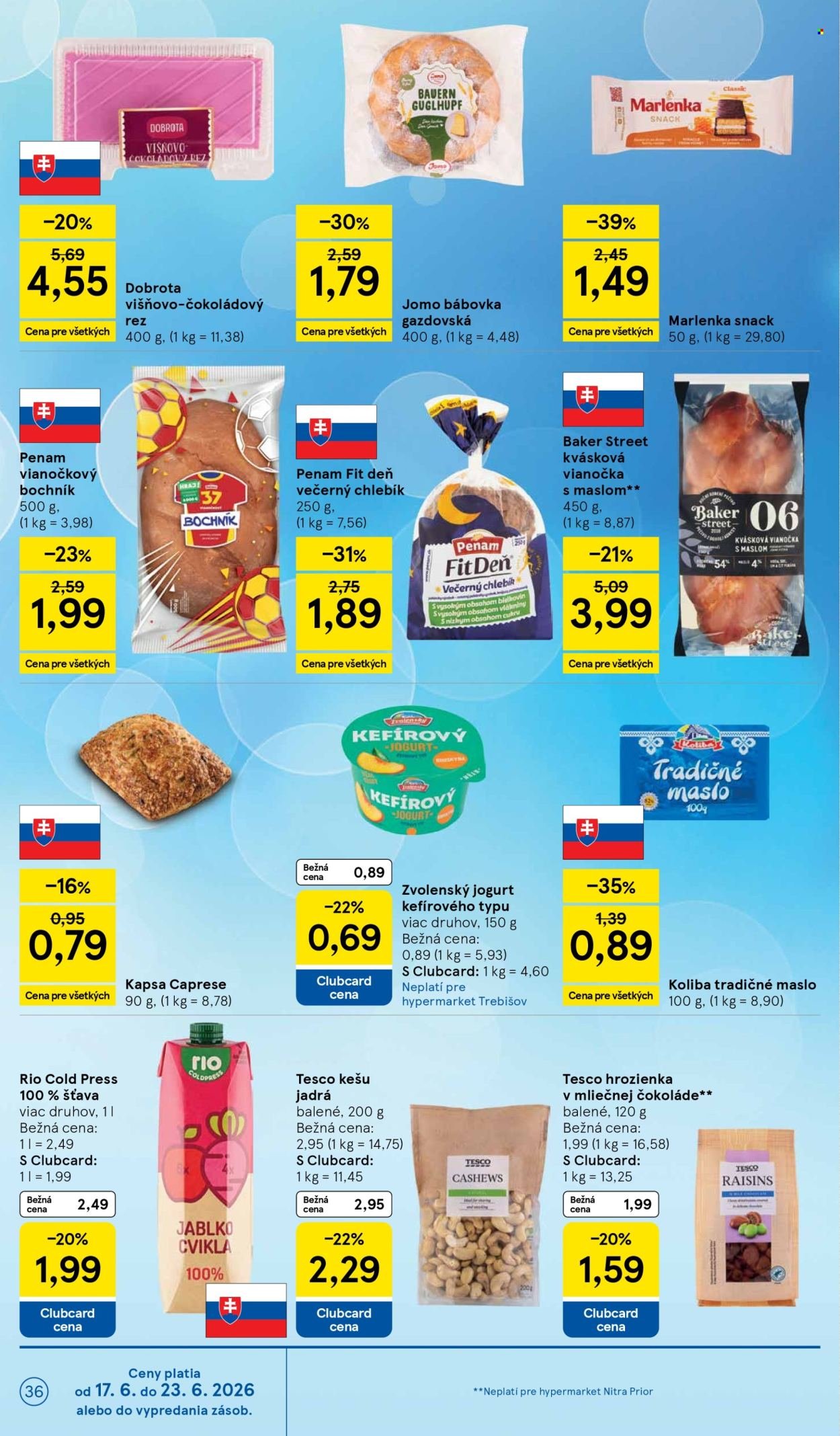 TESCO leták - Od stredy 17.6.2026