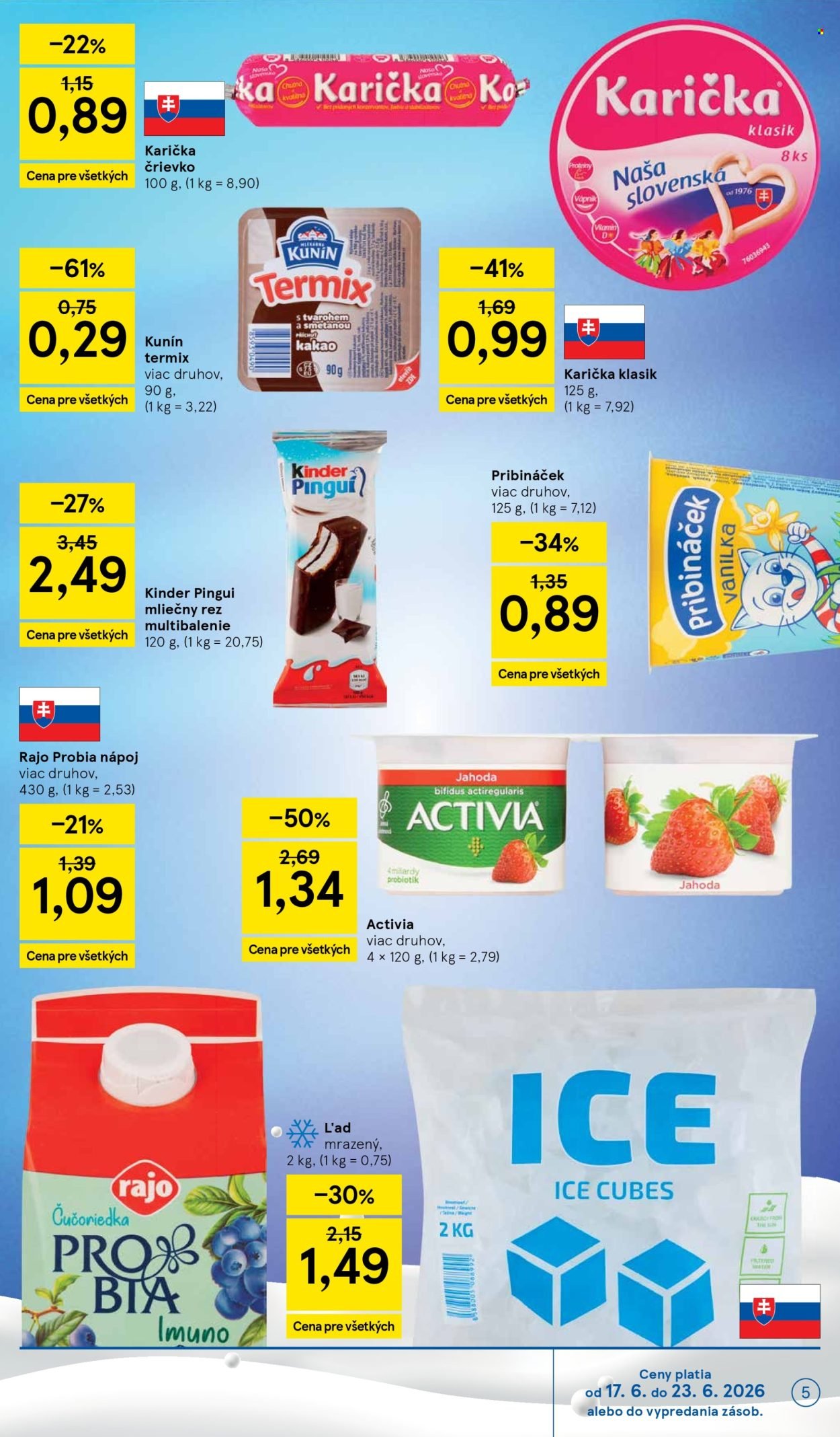 TESCO leták - Od stredy 17.6.2026