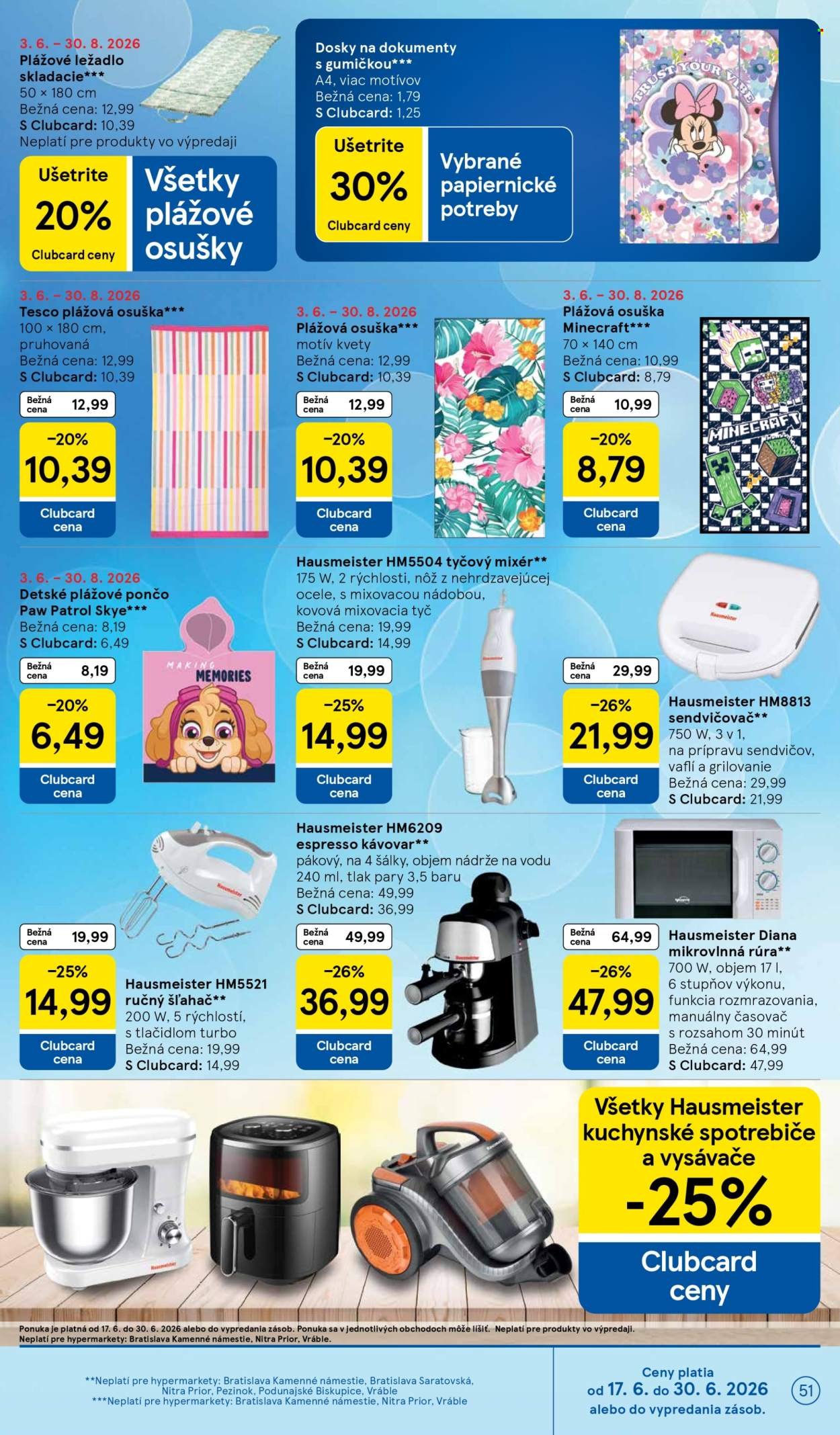 TESCO leták - Od stredy 17.6.2026