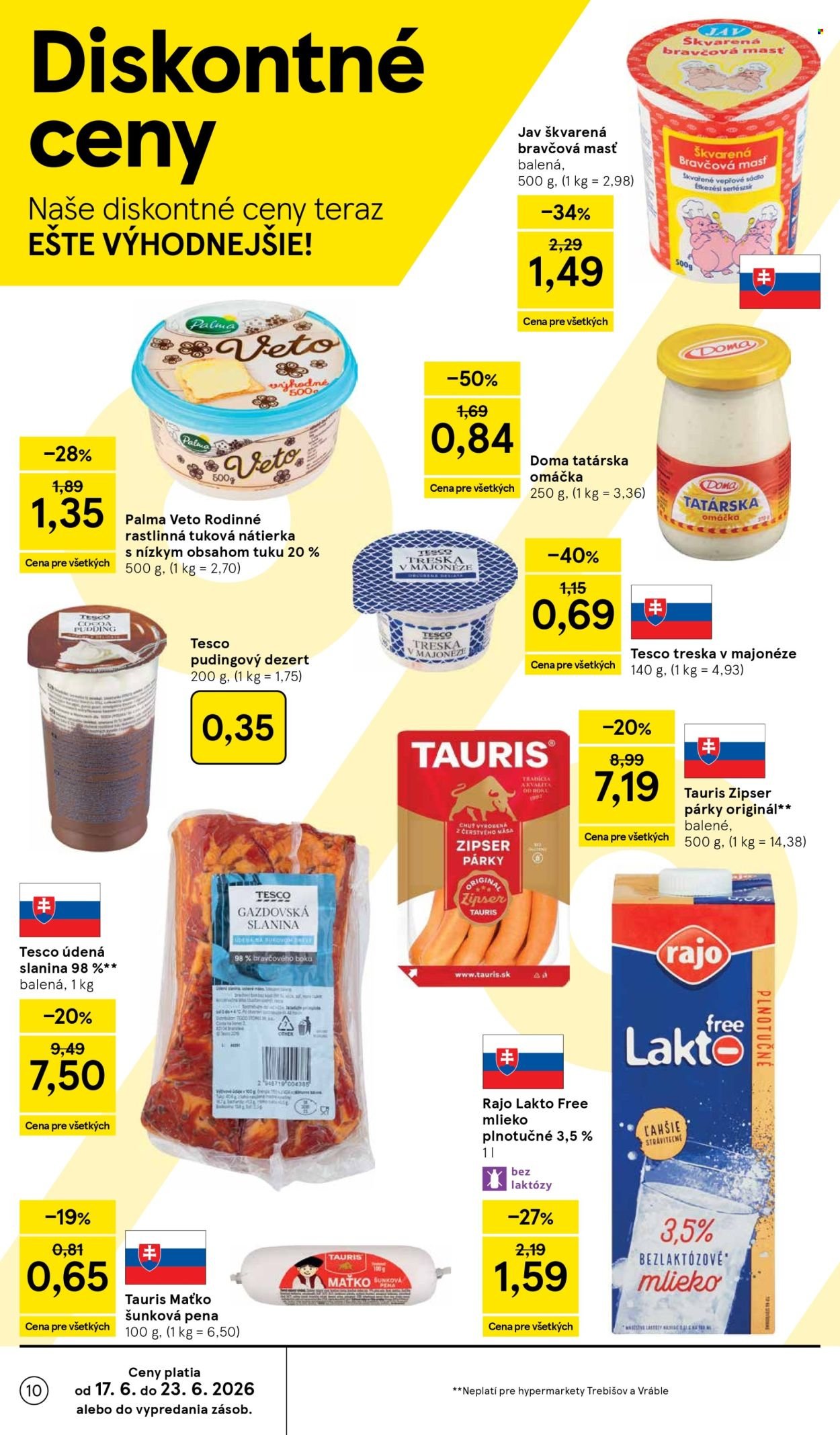 TESCO leták - Od stredy 17.6.2026