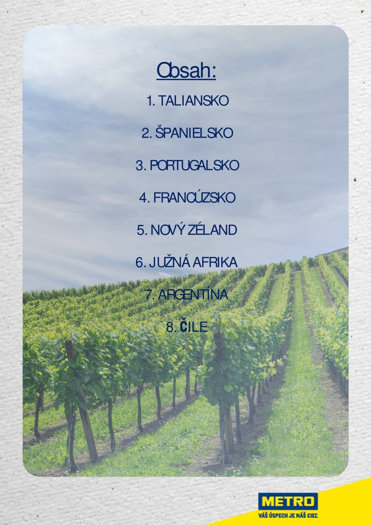 METRO leták - METRO sprievodca vínom (2025-10-15) | 2