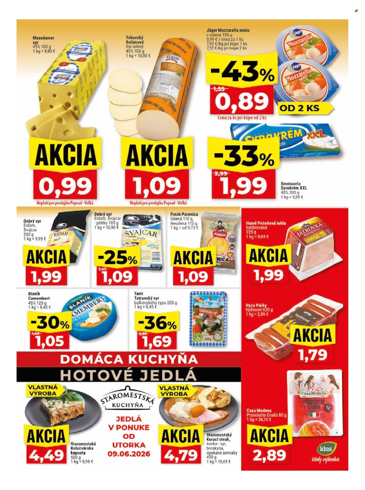 KLAS leták - Od pondelka 8.6.2026