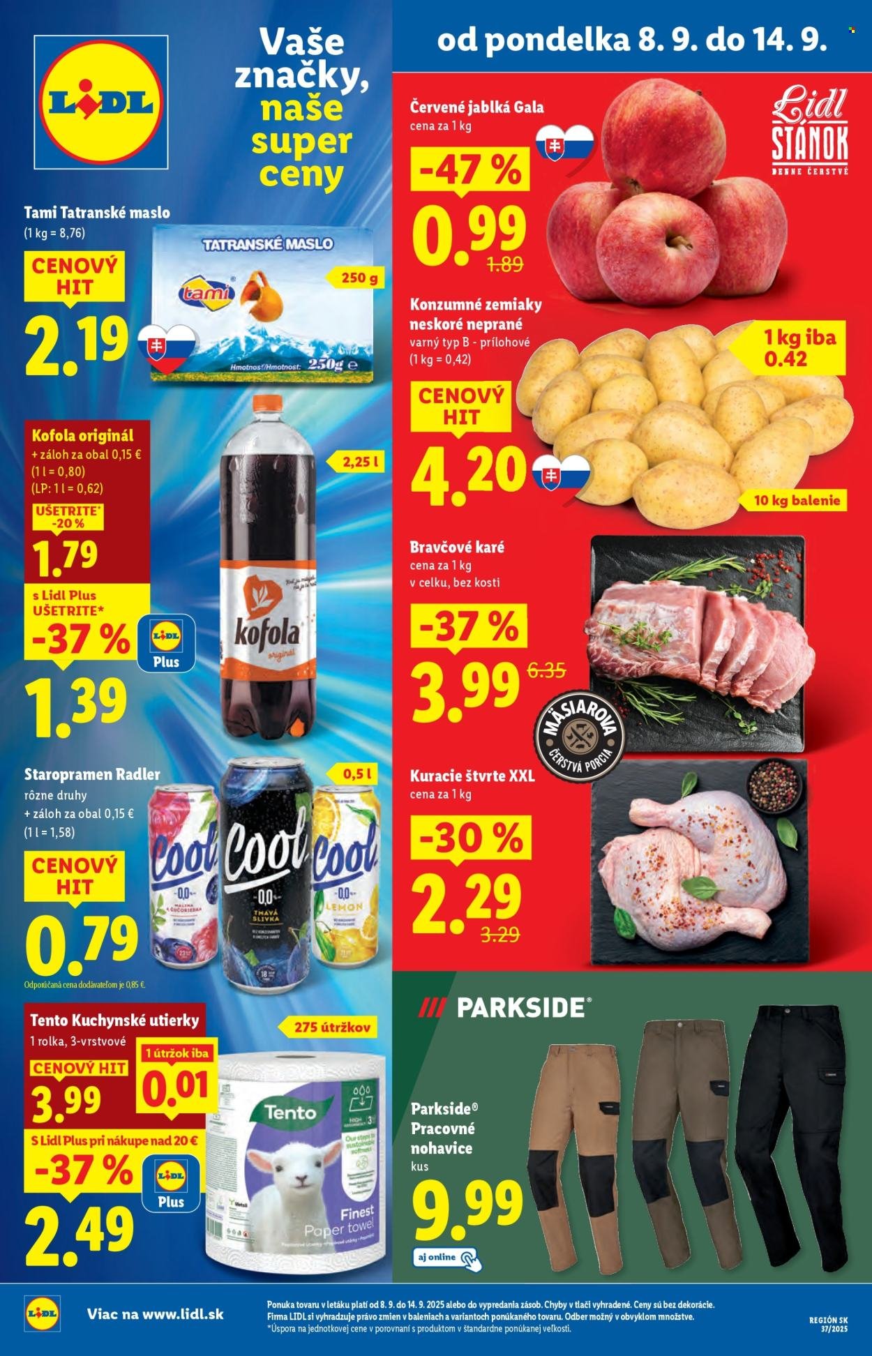 LIDL leták - Od pondelka 8.9.2025 (2025-09-08 - 2025-09-14) | 1