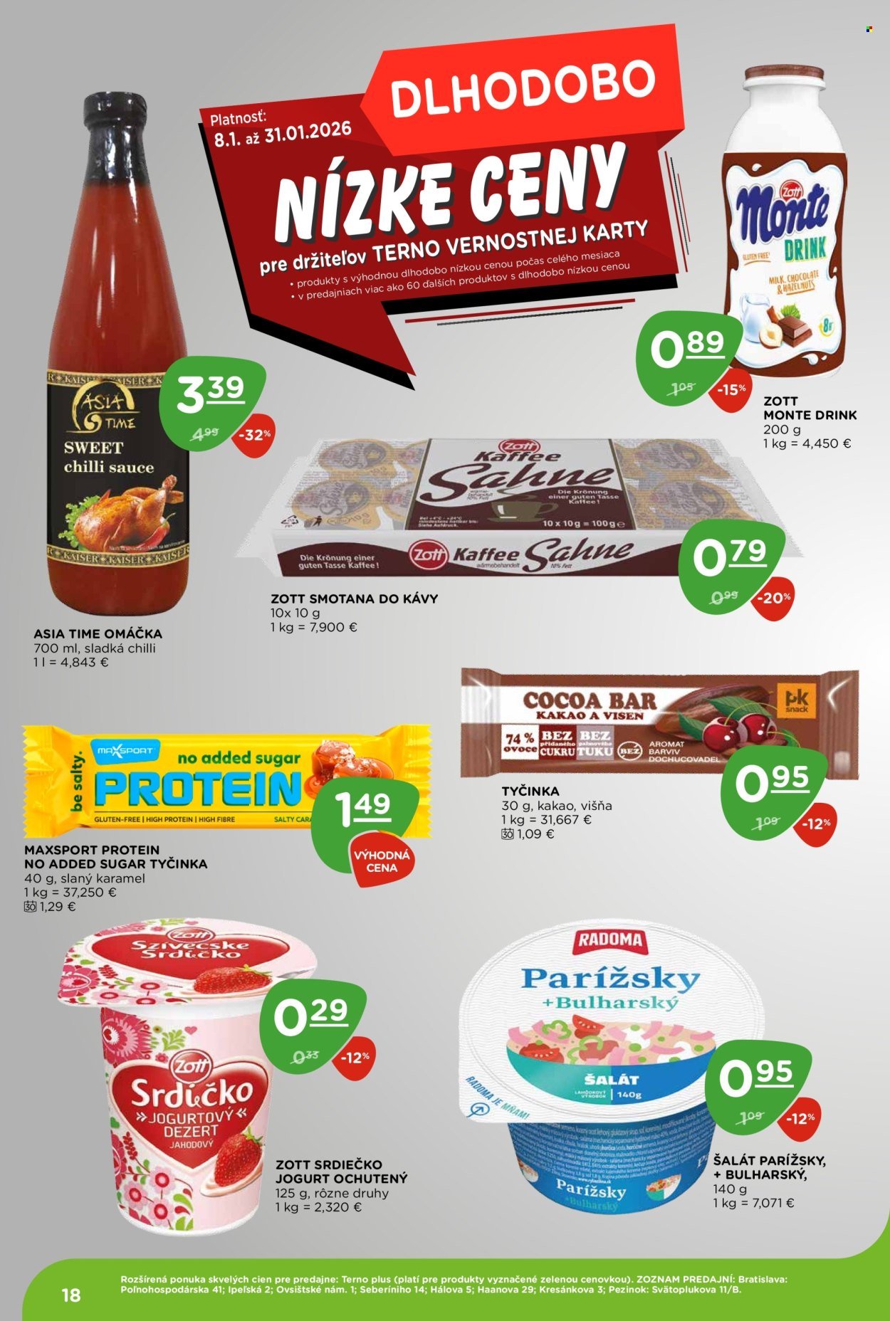 TERNO leták - Od štvrtka 8.1.2026 (2026-01-08 - 2026-01-14) | 18