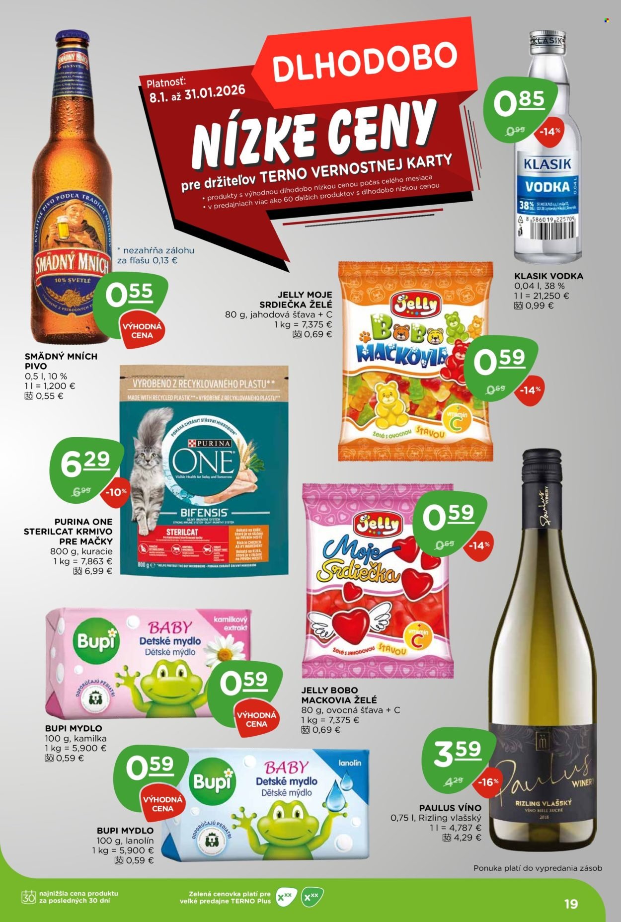 TERNO leták - Od štvrtka 8.1.2026 (2026-01-08 - 2026-01-14) | 19