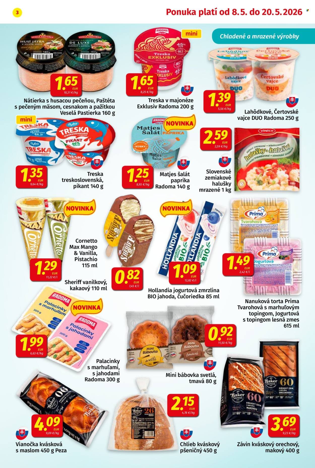 POTRAVINY KORUNA leták - Od piatka 8.5.2026 (2026-05-08 - 2026-05-20) | 3