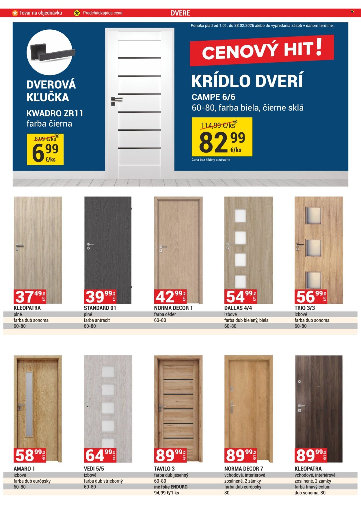 MERKURY MARKET leták - CENOVÝ HIT! (2026-02-01 - 2026-02-28) | 16