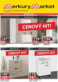 MERKURY MARKET leták - CENOVÝ HIT! (2026-02-01 - 2026-02-28)
