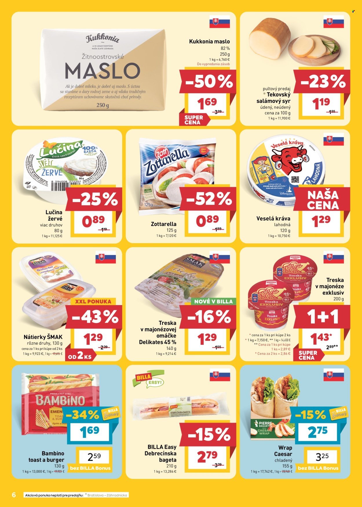 BILLA leták - Od stredy 30.9.2026