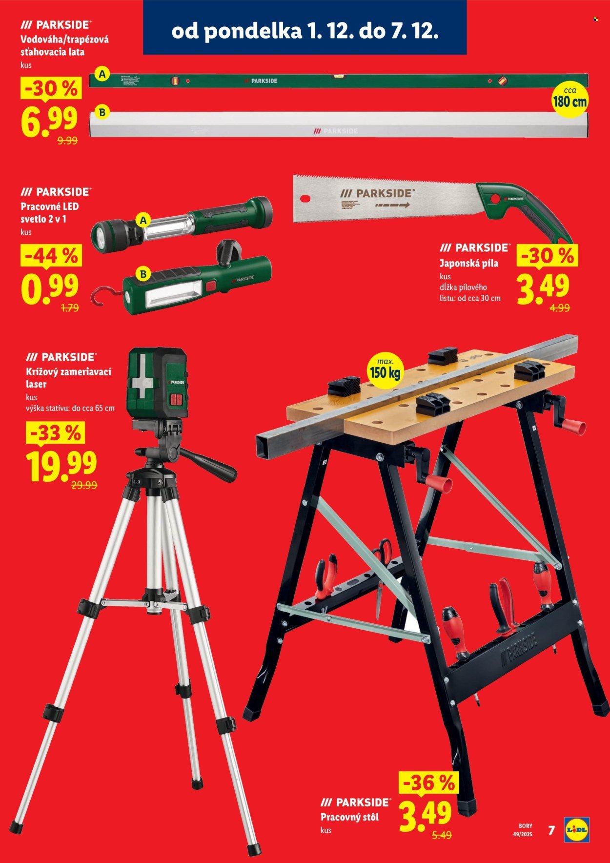 LIDL leták - Nová predajňa v Boroch (2025-12-01 - 2025-12-07) | 7